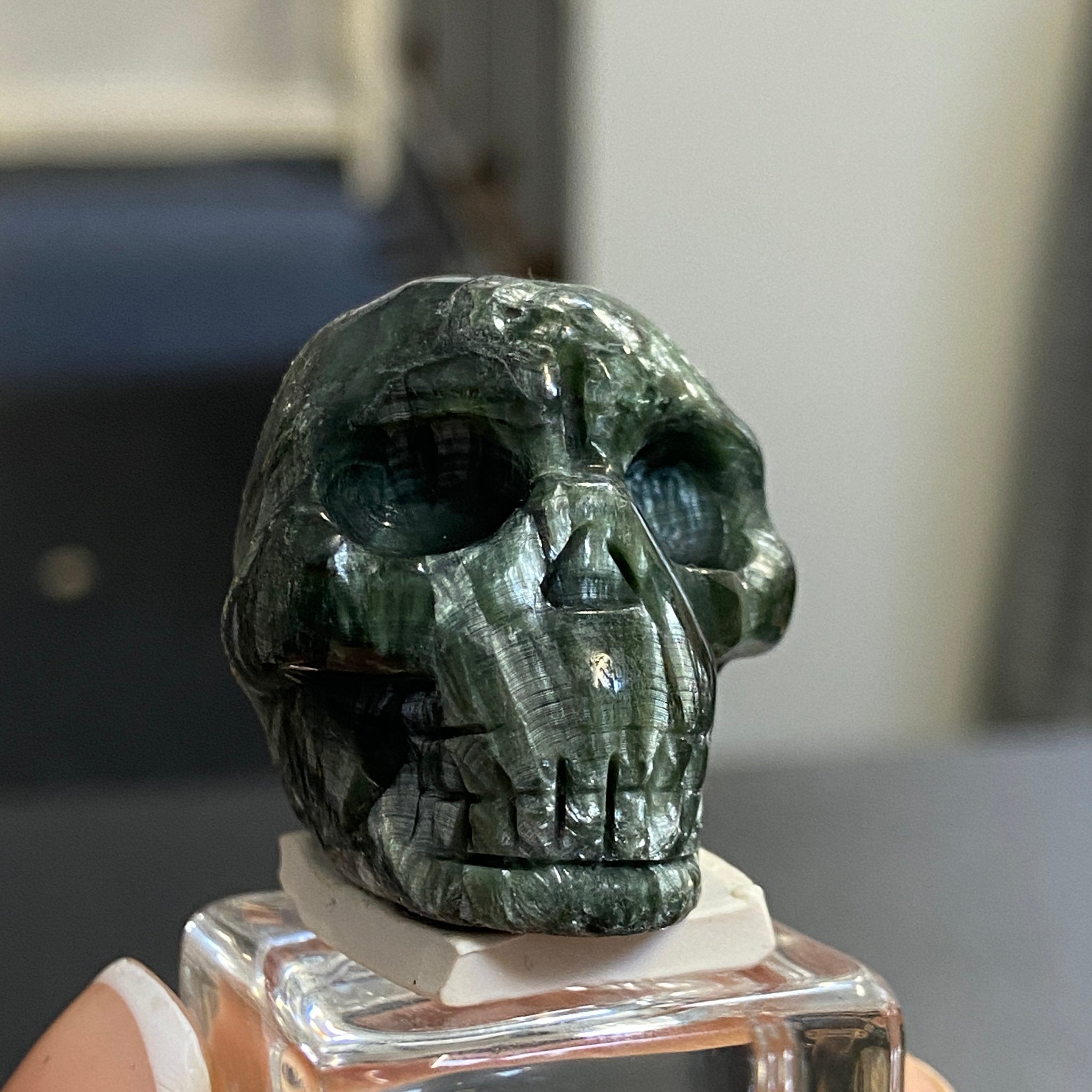 Seraphinite Skull - Russia