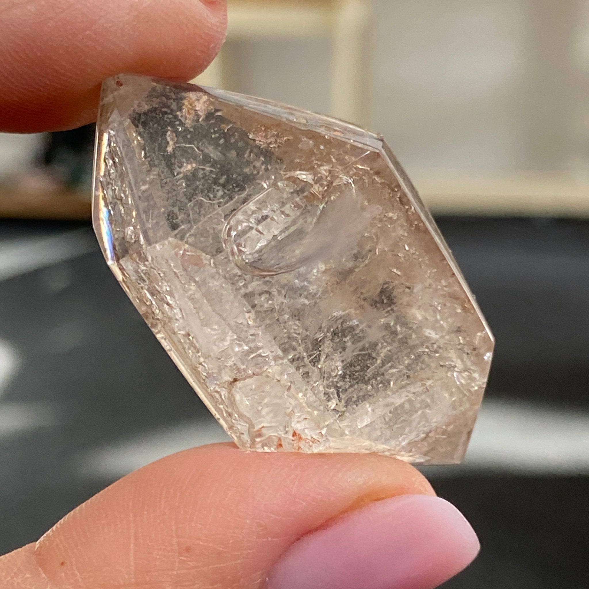 Double Terminated Enhydro Quartz – Brazil