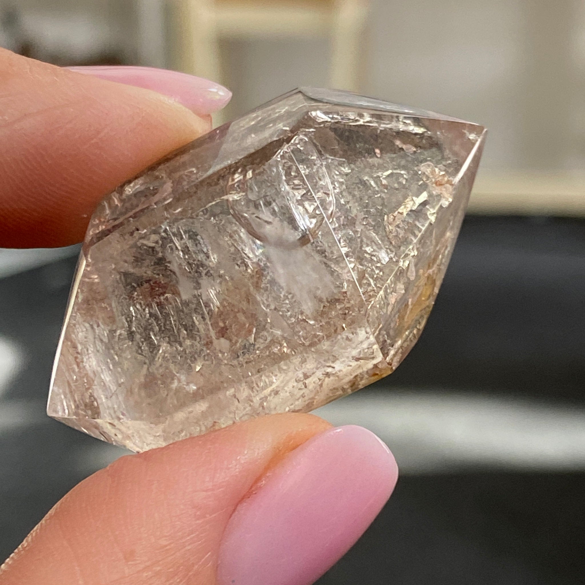 Double Terminated Enhydro Quartz – Brazil