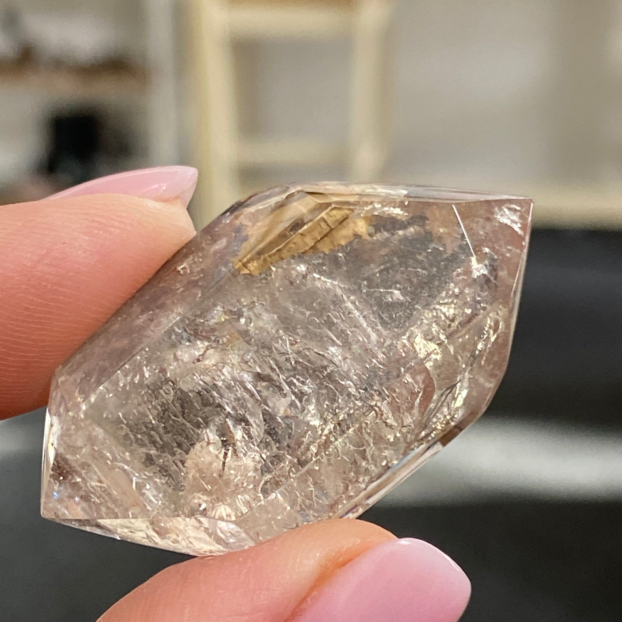 Double Terminated Enhydro Quartz – Brazil