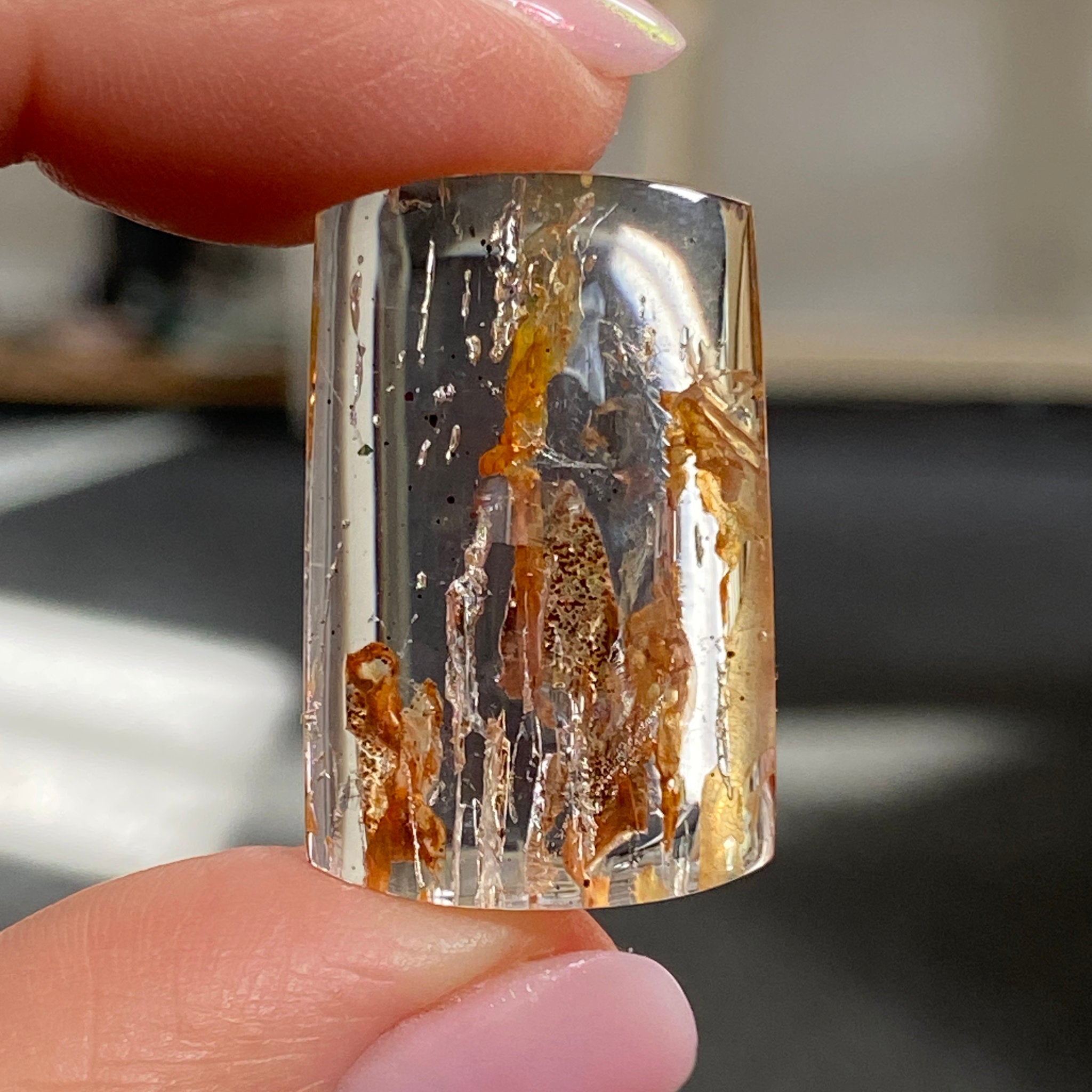 Fire Quartz Block – Brazil