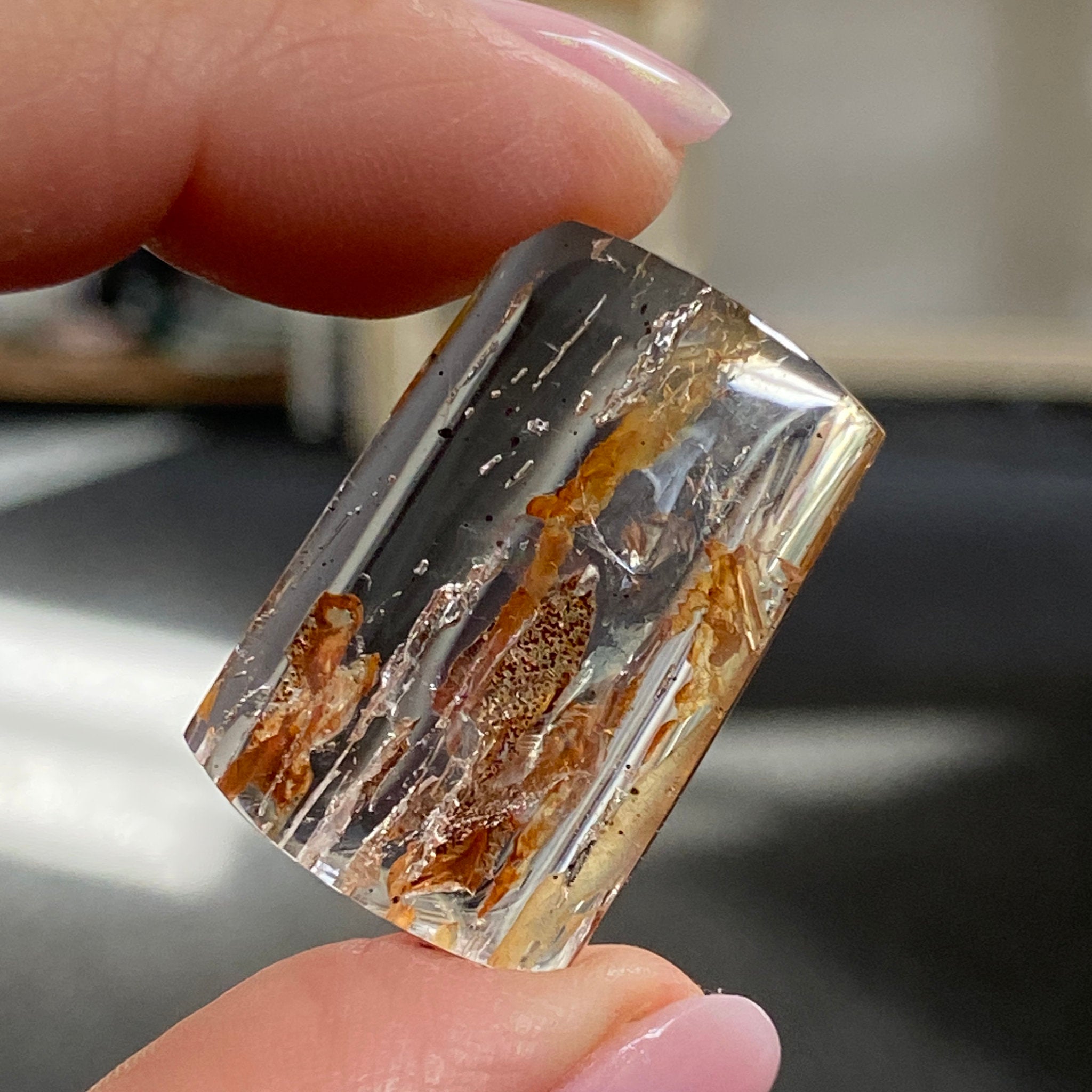 Fire Quartz Block – Brazil