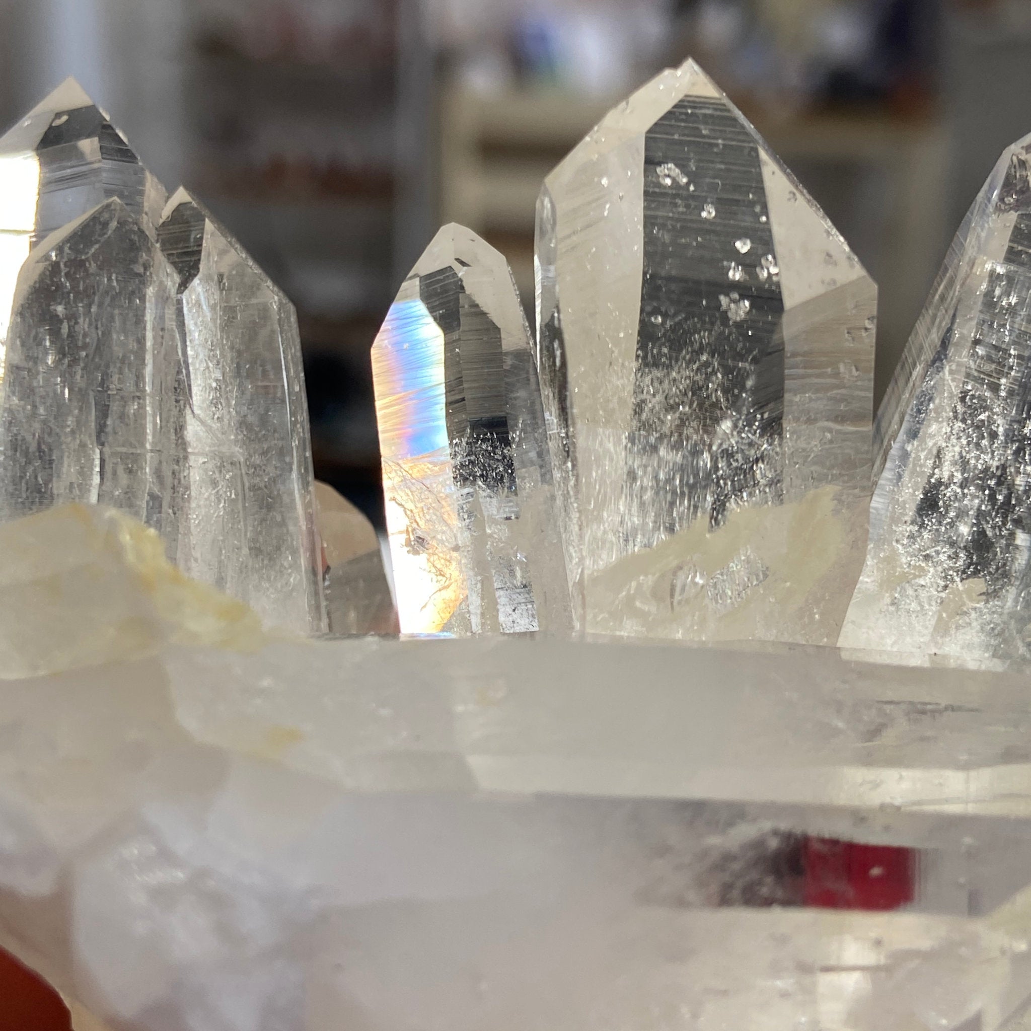 Penas Blancas Quartz Cluster - Alpha Lemurian Light - Colombia