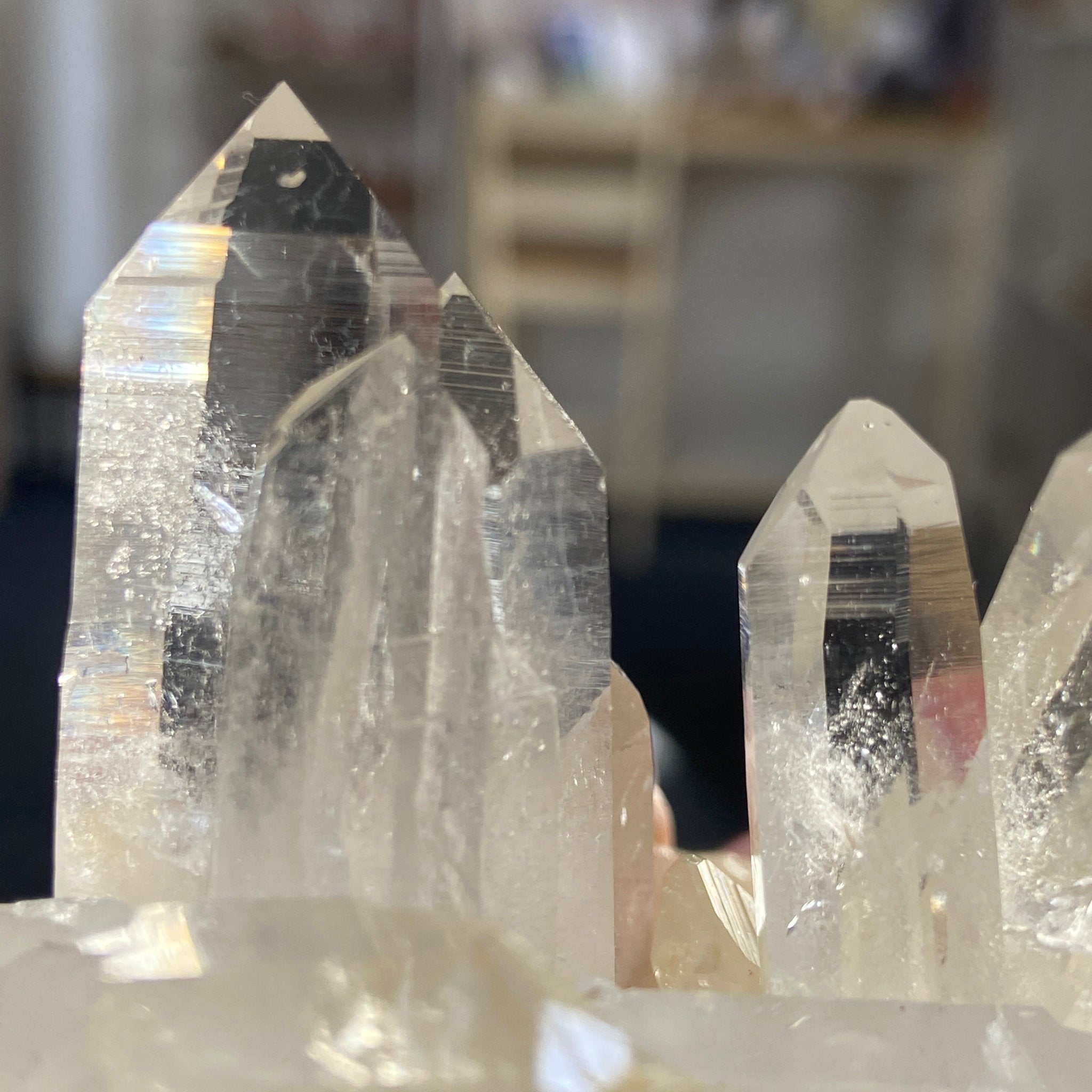 Penas Blancas Quartz Cluster - Alpha Lemurian Light - Colombia