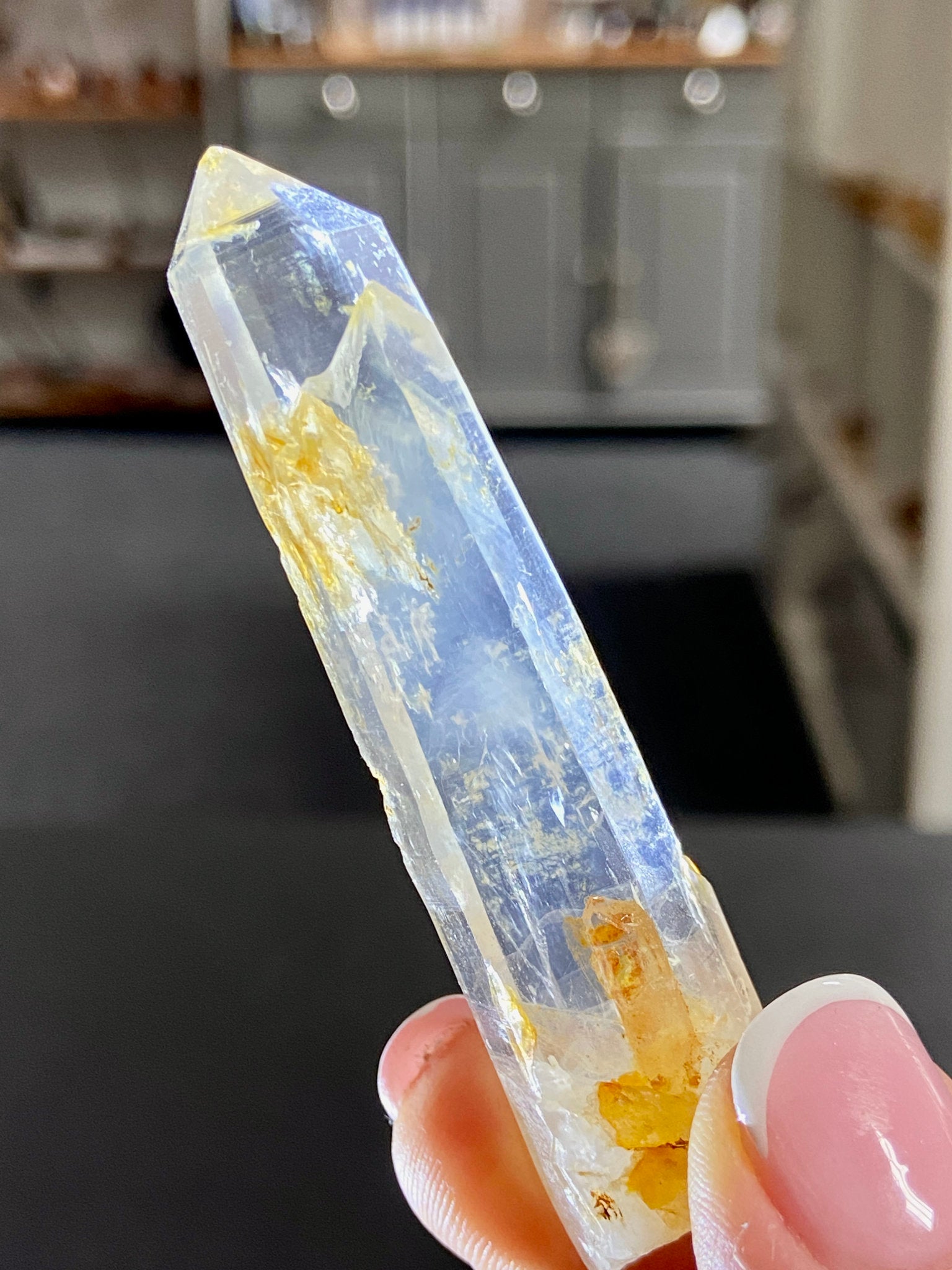 💙 Blue Smoke Lemurian Light – Colombia