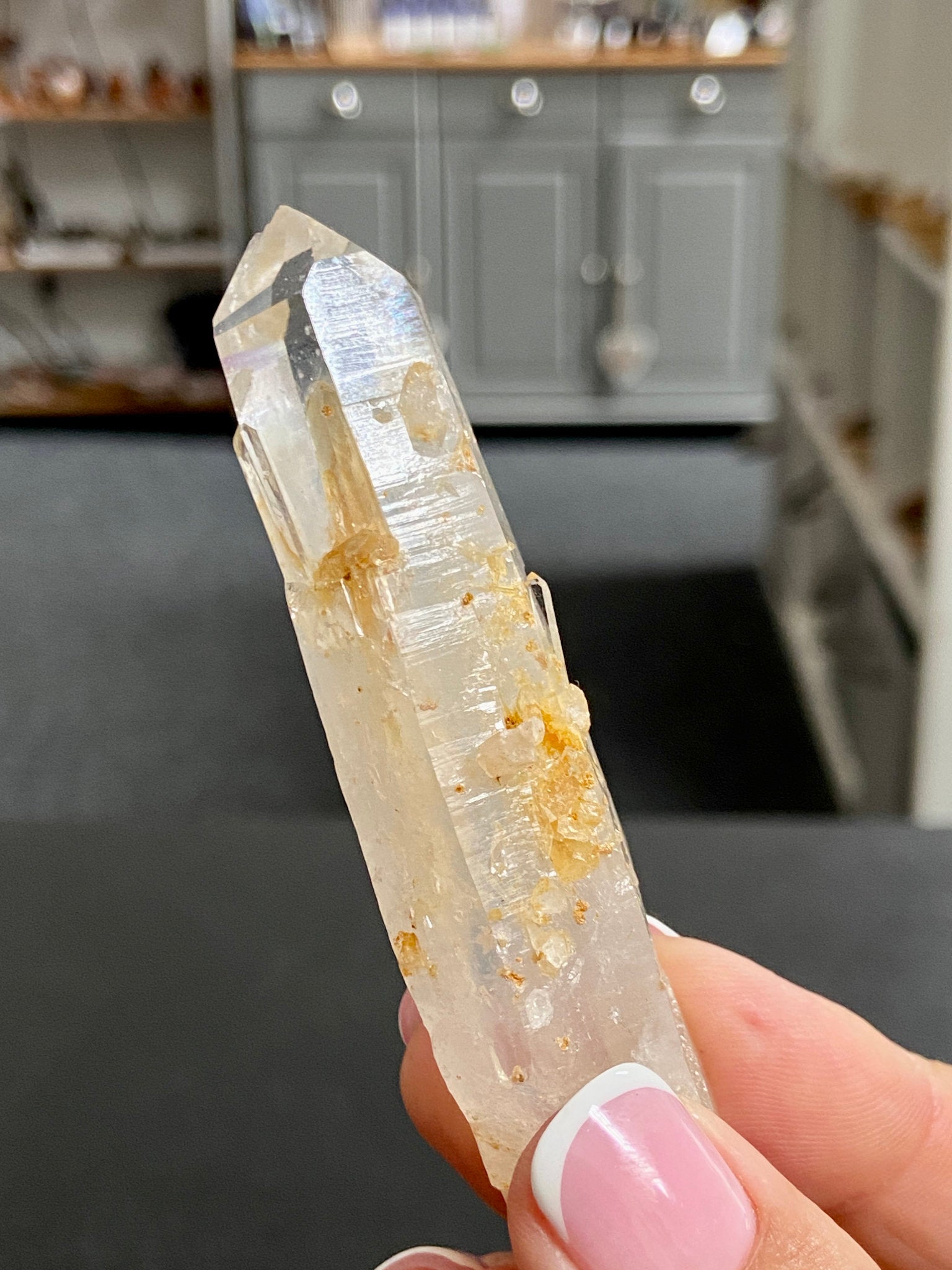 💙 Blue Smoke Lemurian Light – Colombia