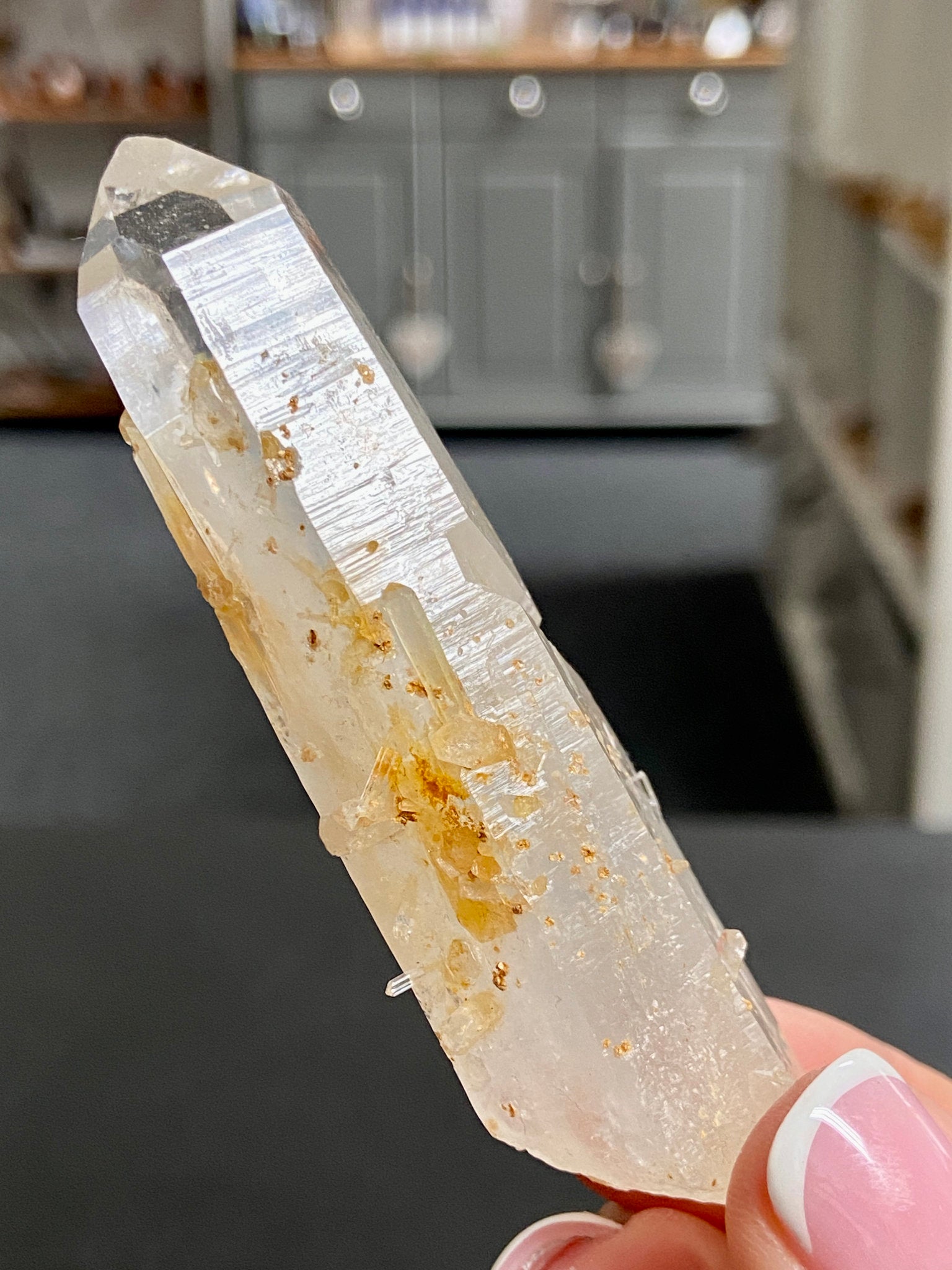 💙 Blue Smoke Lemurian Light – Colombia