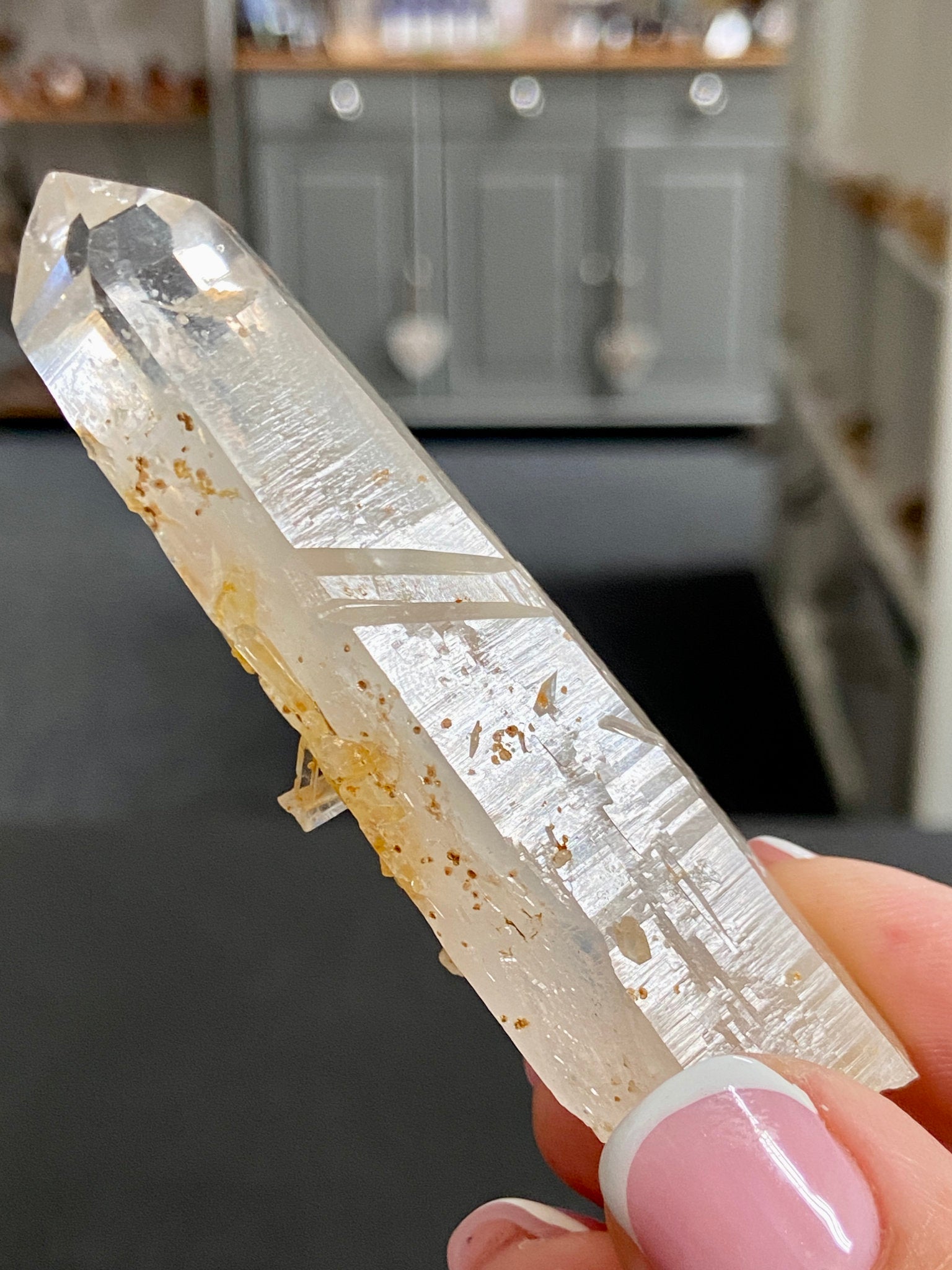 💙 Blue Smoke Lemurian Light – Colombia