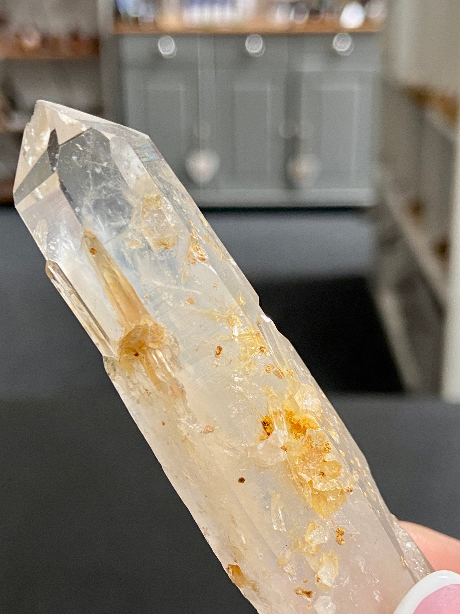 💙 Blue Smoke Lemurian Light – Colombia