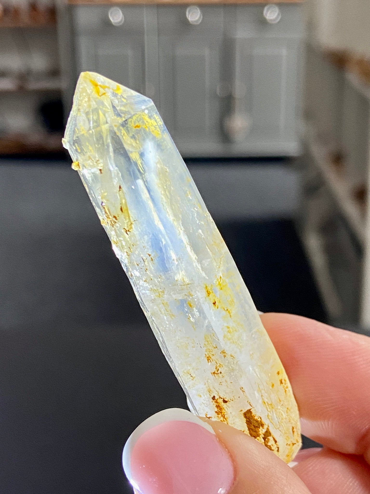 💙 Blue Smoke Lemurian Light – Colombia