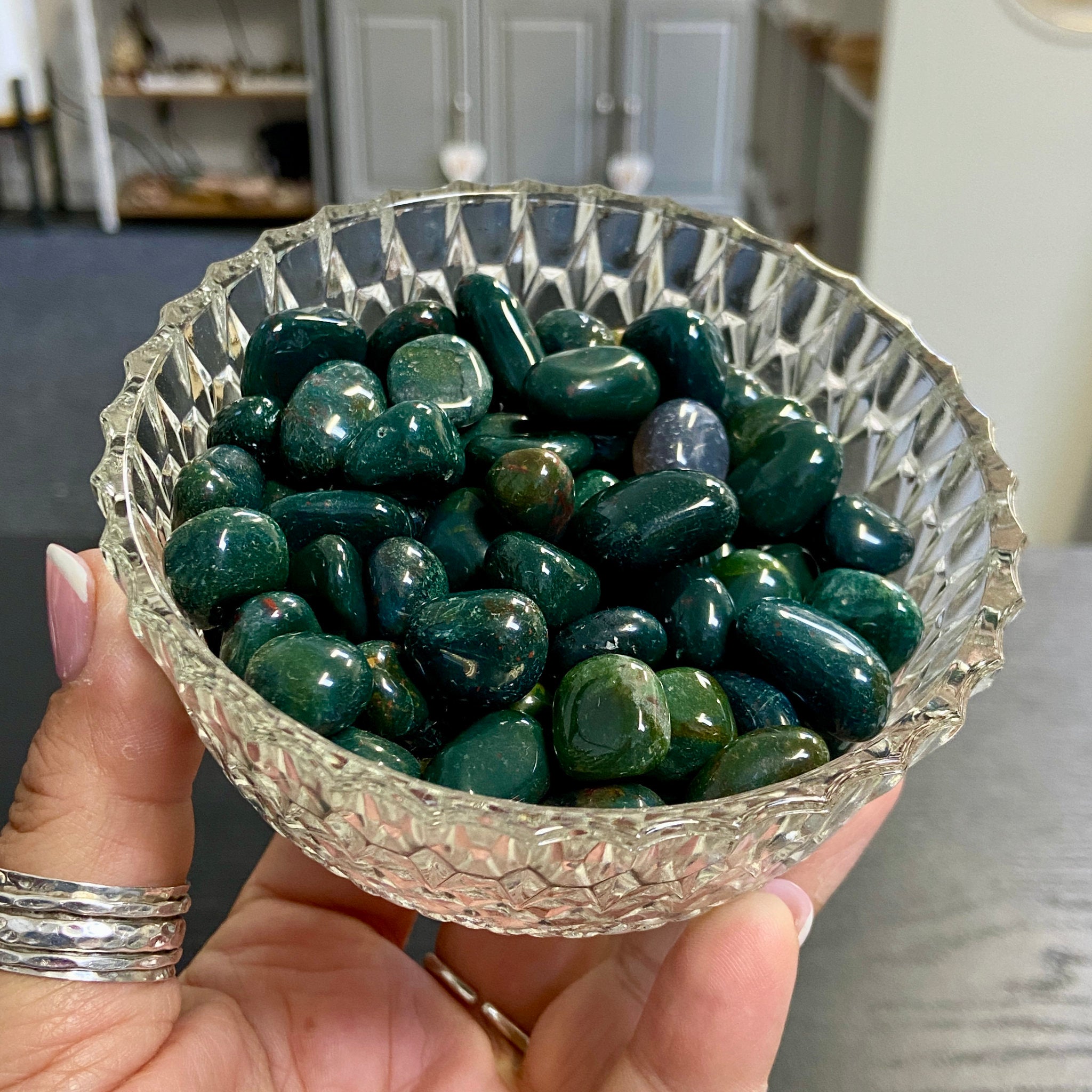 🔴 Bloodstone Tumbled Bundle x 5