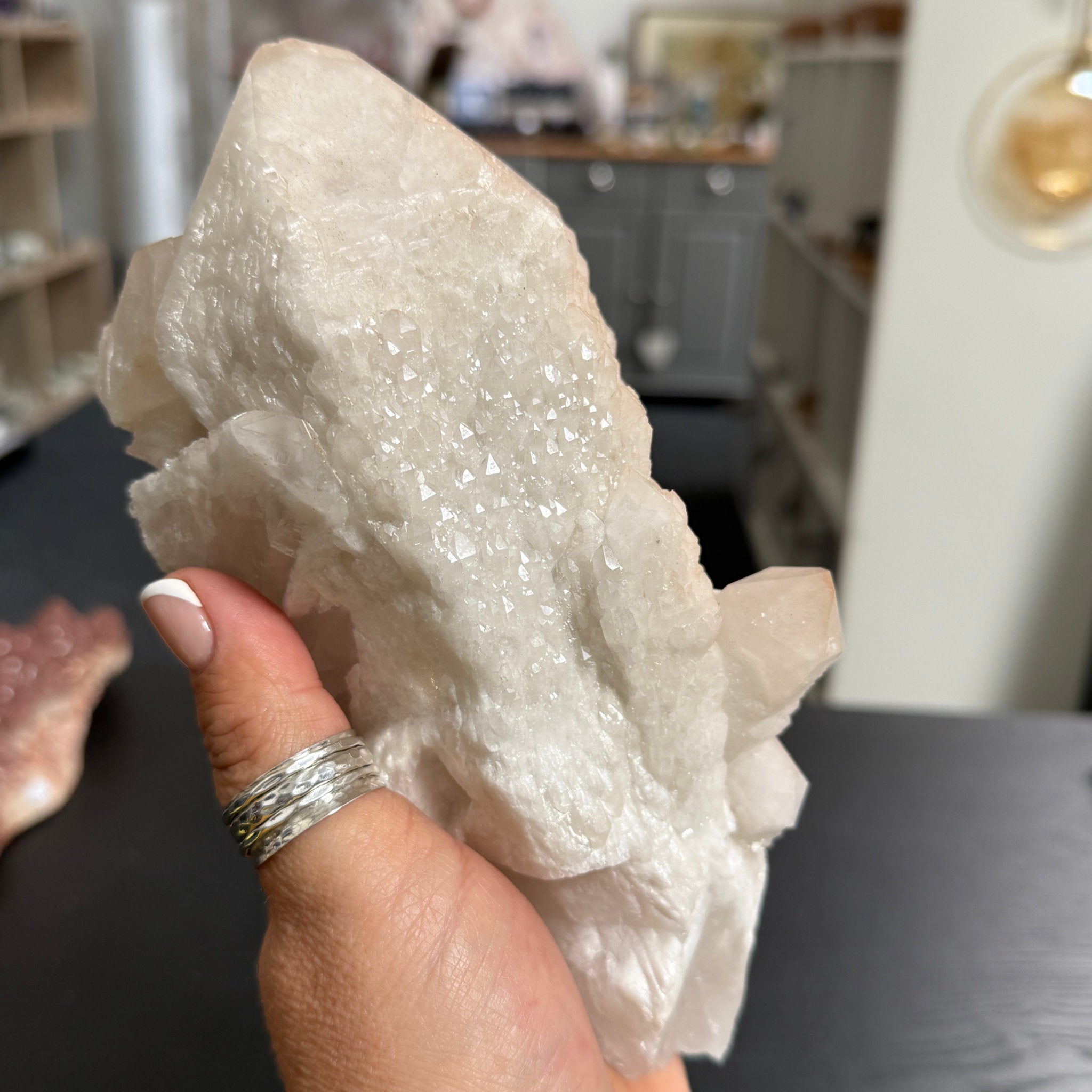 Madagascan Candle Quartz Cluster