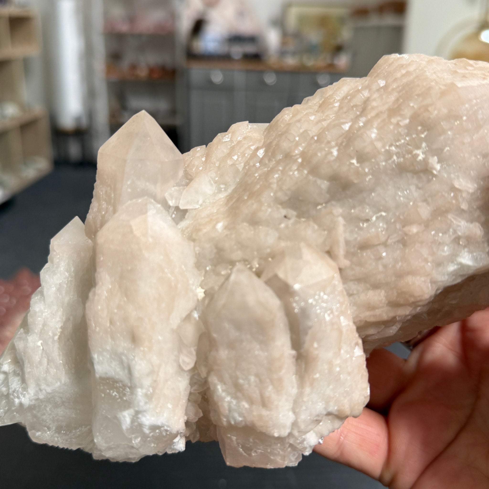 Madagascan Candle Quartz Cluster
