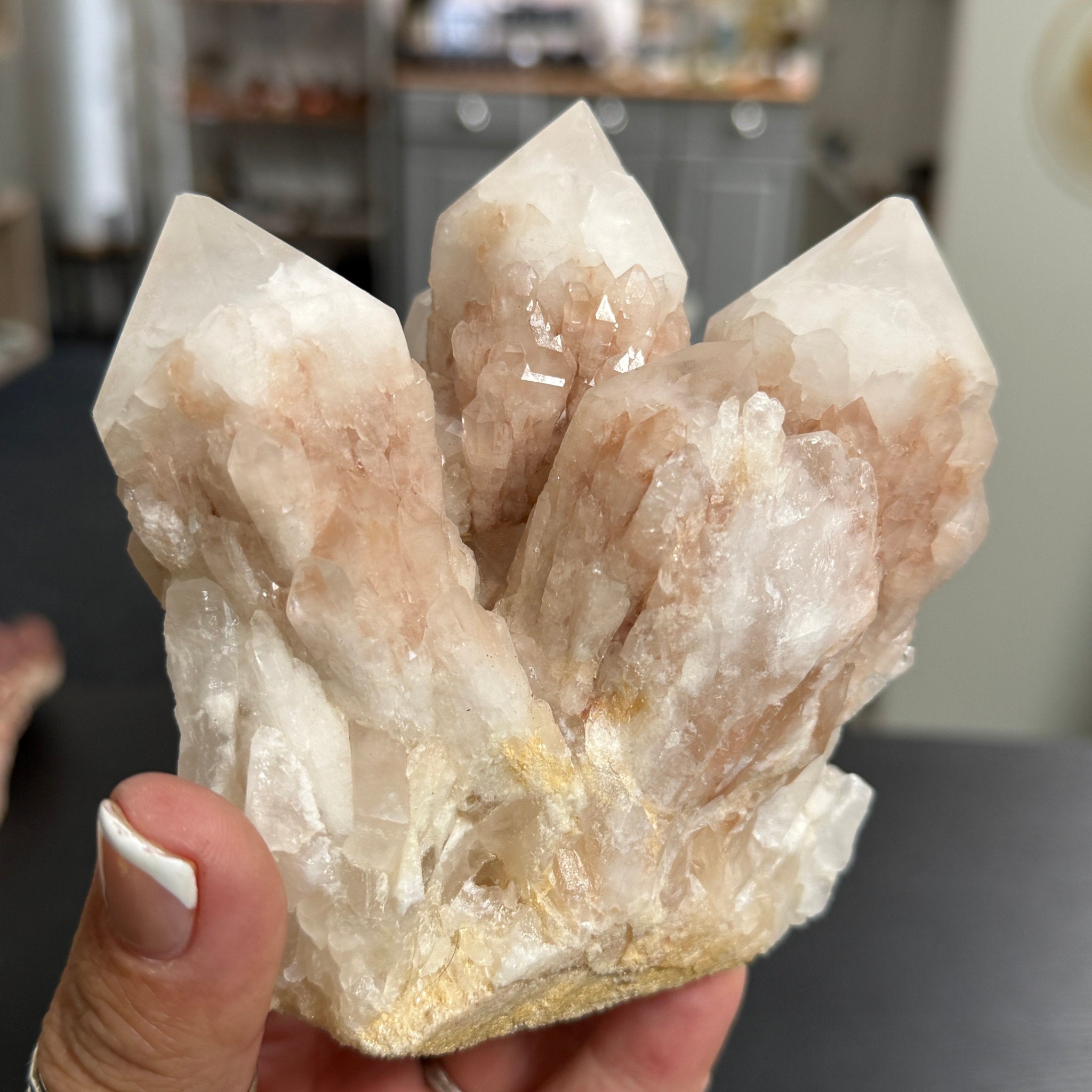 Madagascan Candle Quartz Cluster