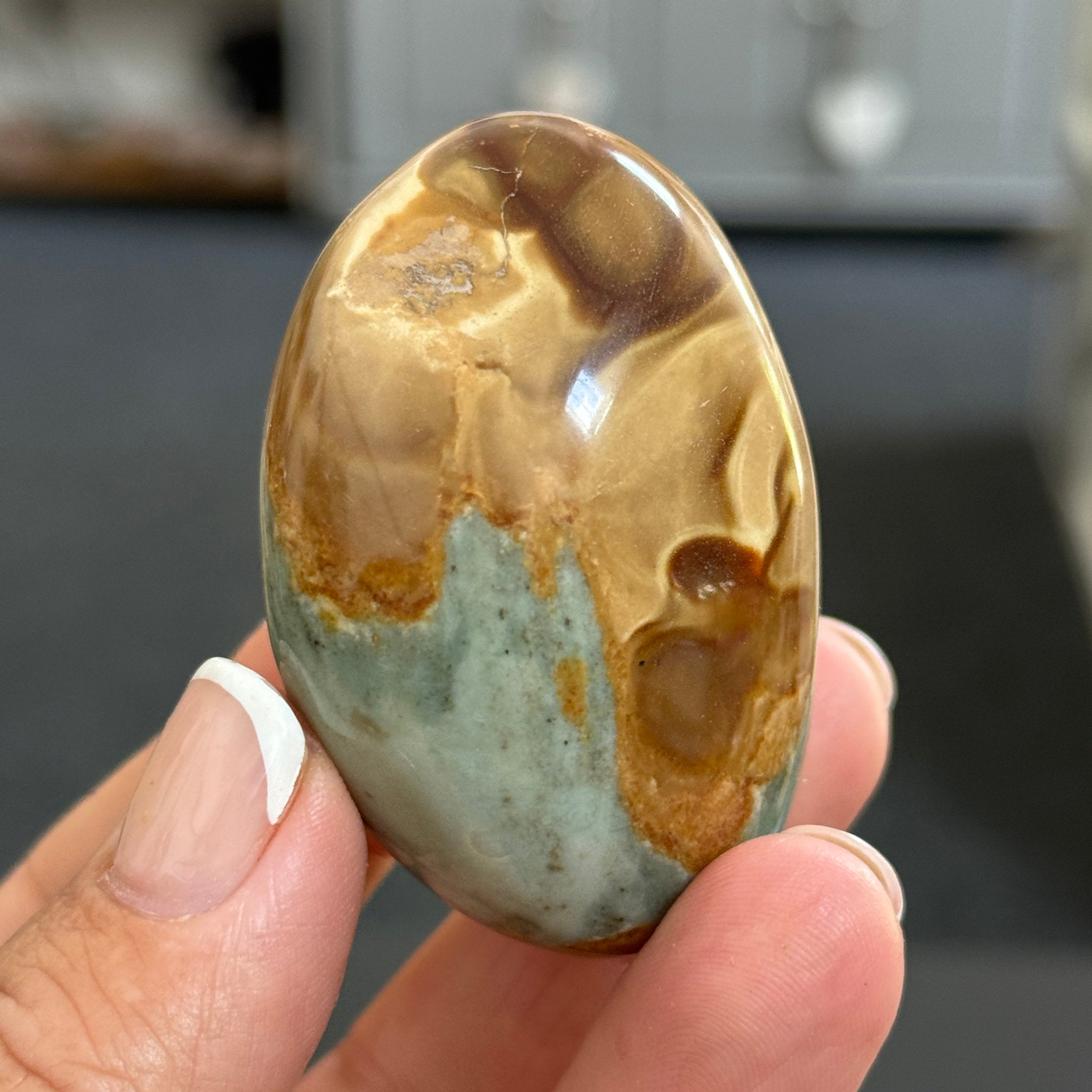 Polychrome Jasper Palmstone