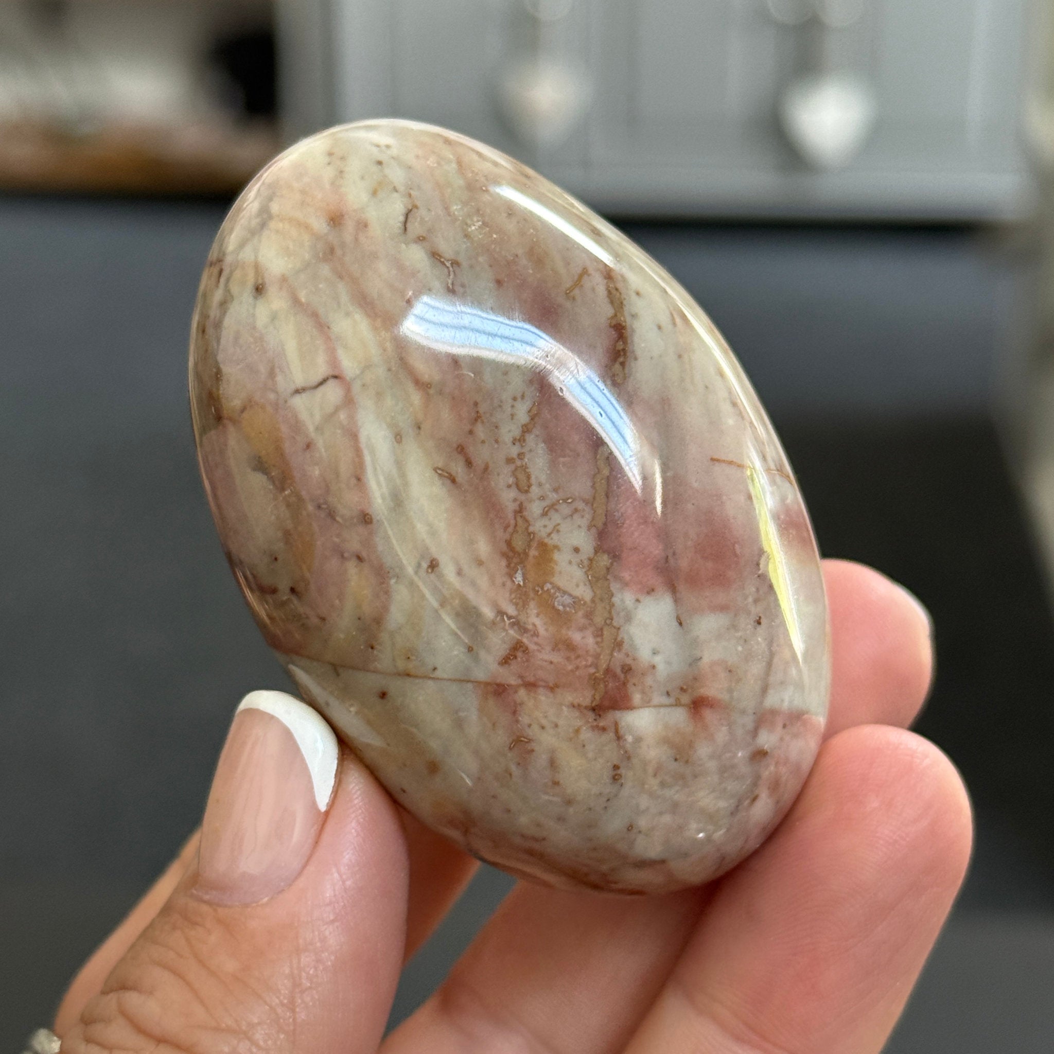 Polychrome Jasper Palmstone