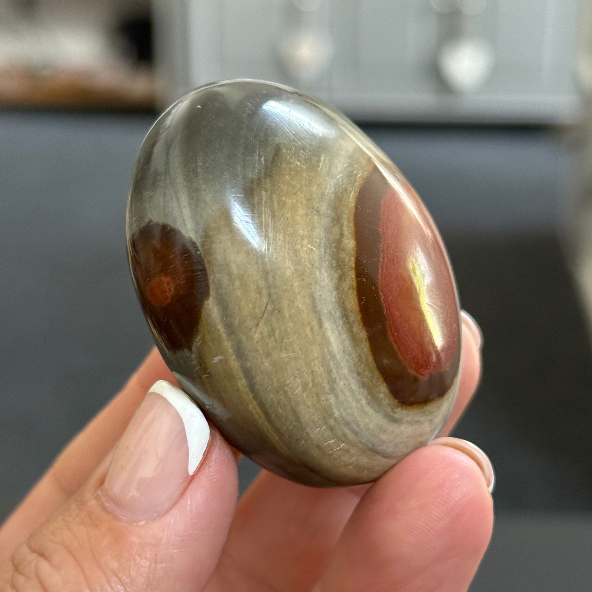 Polychrome Jasper Palmstone