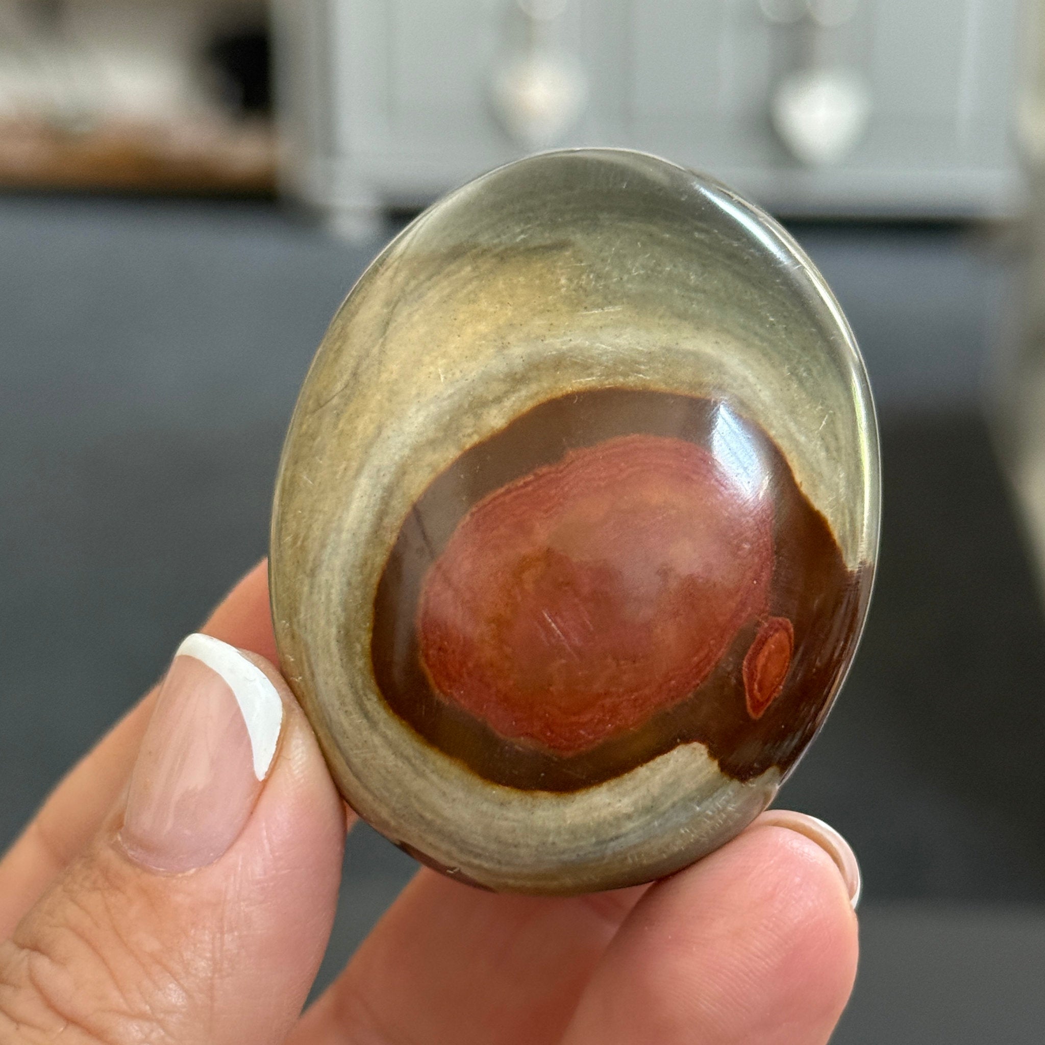 Polychrome Jasper Palmstone