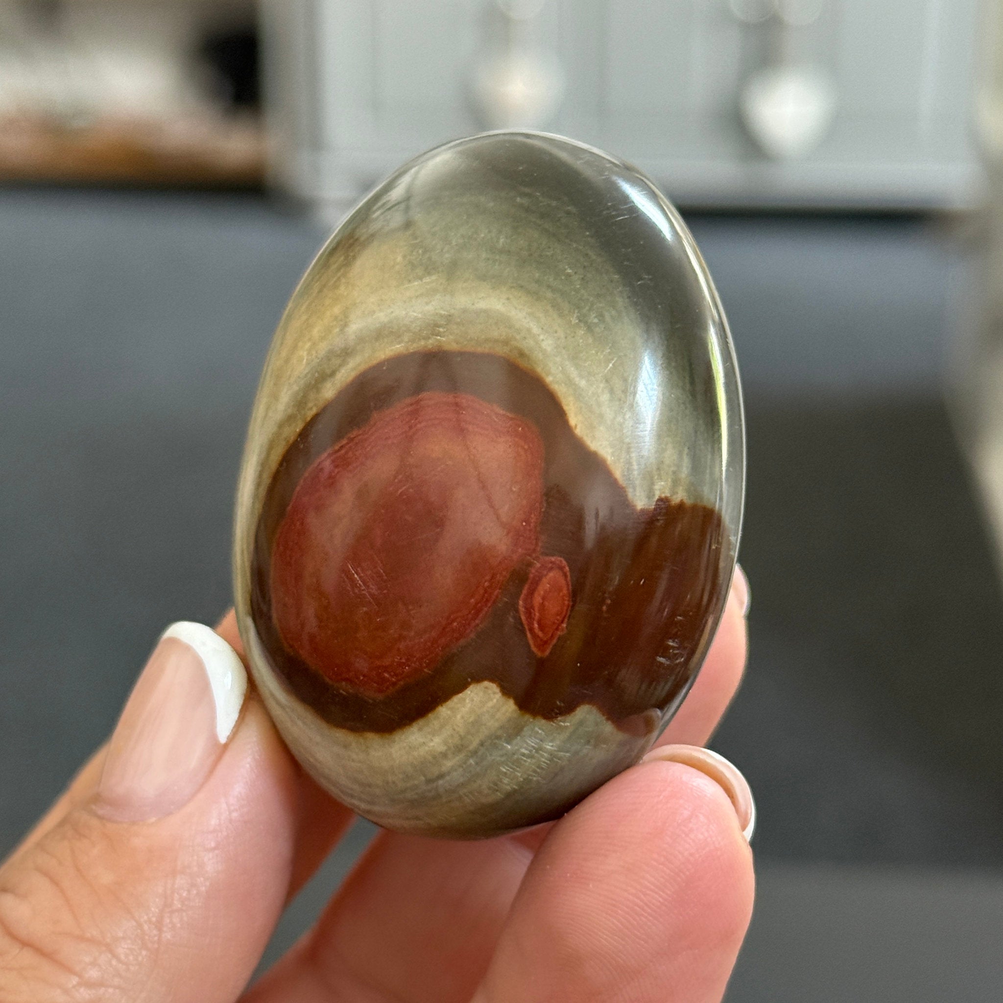 Polychrome Jasper Palmstone