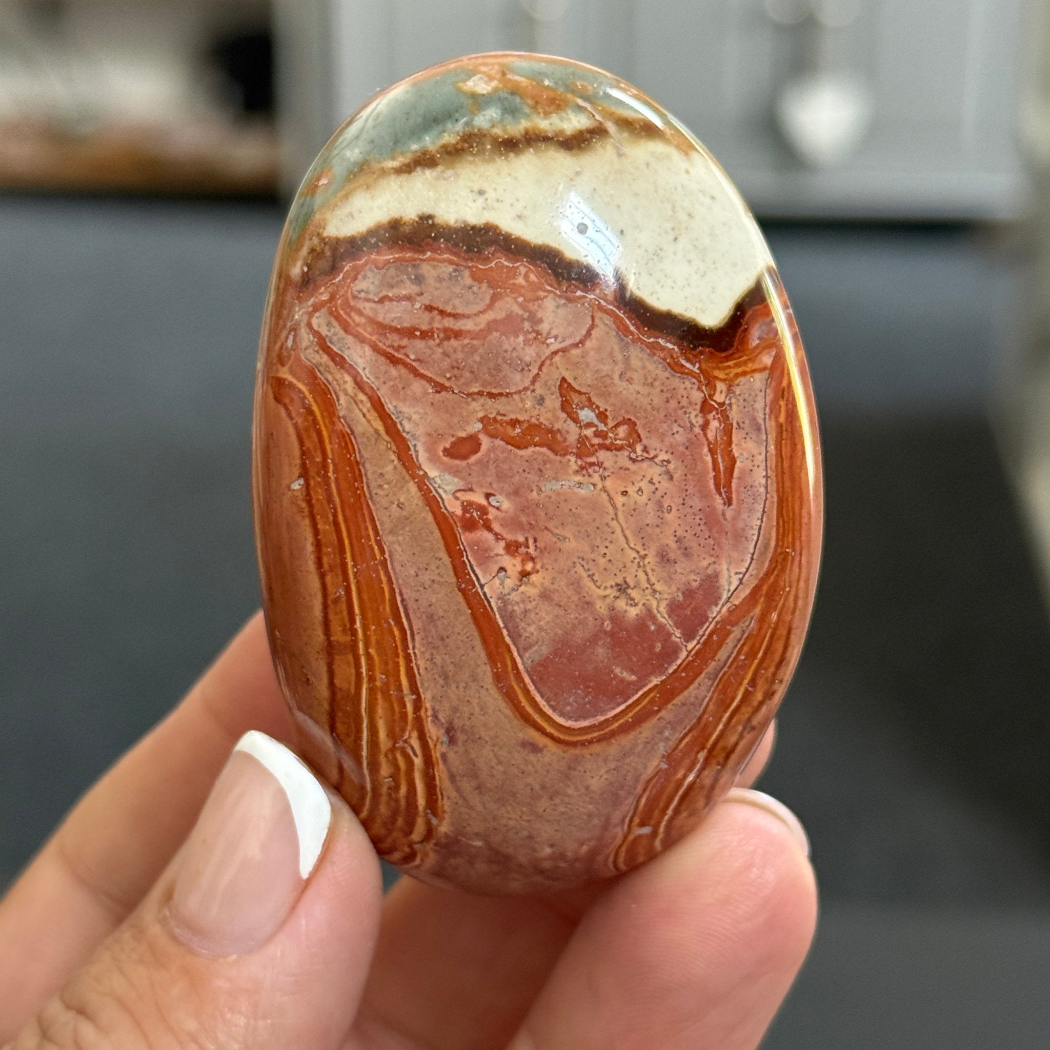 Polychrome Jasper Palmstone