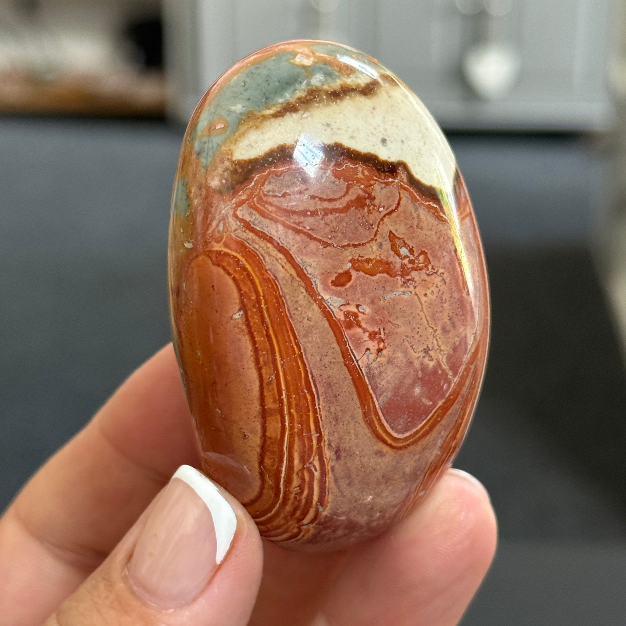 Polychrome Jasper Palmstone