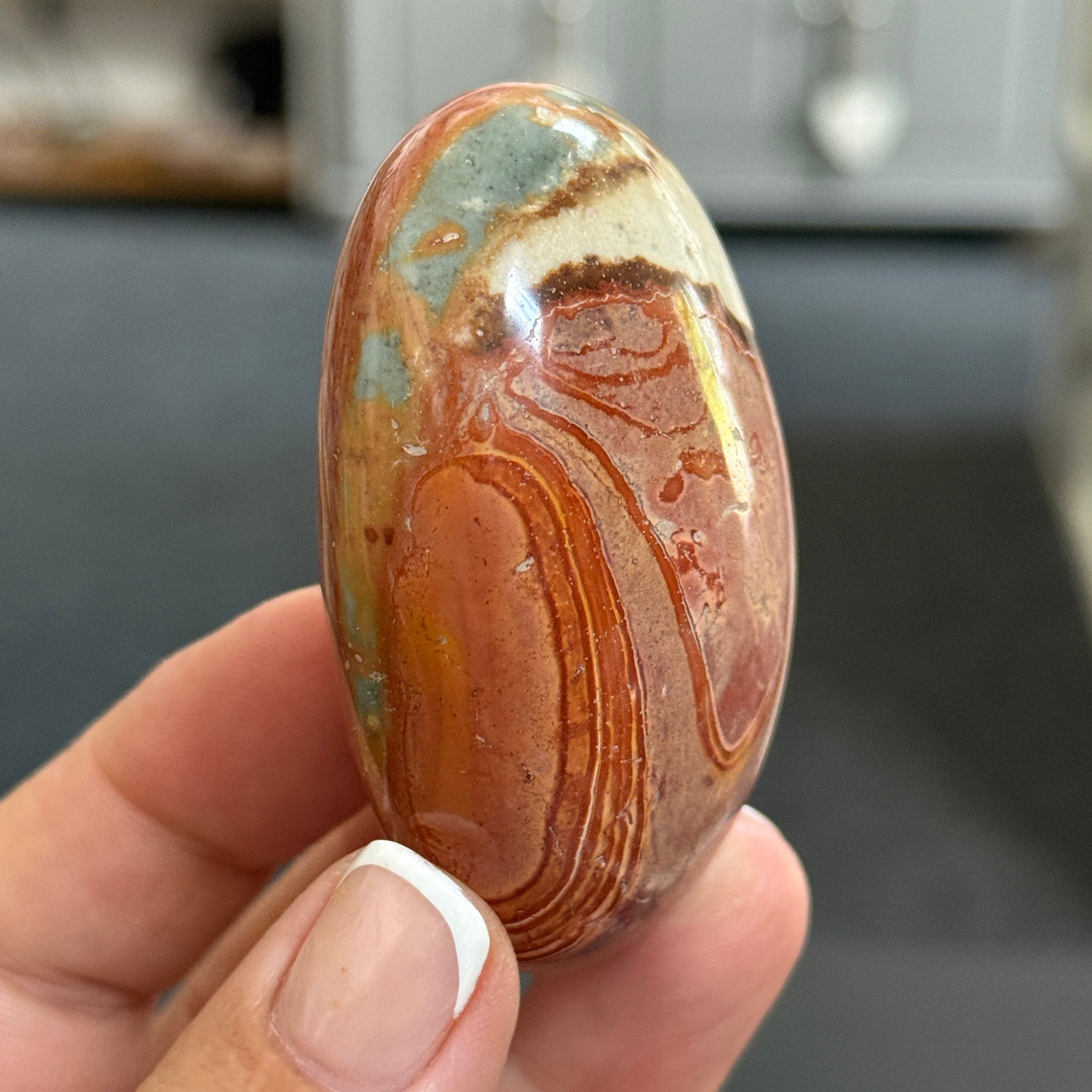 Polychrome Jasper Palmstone