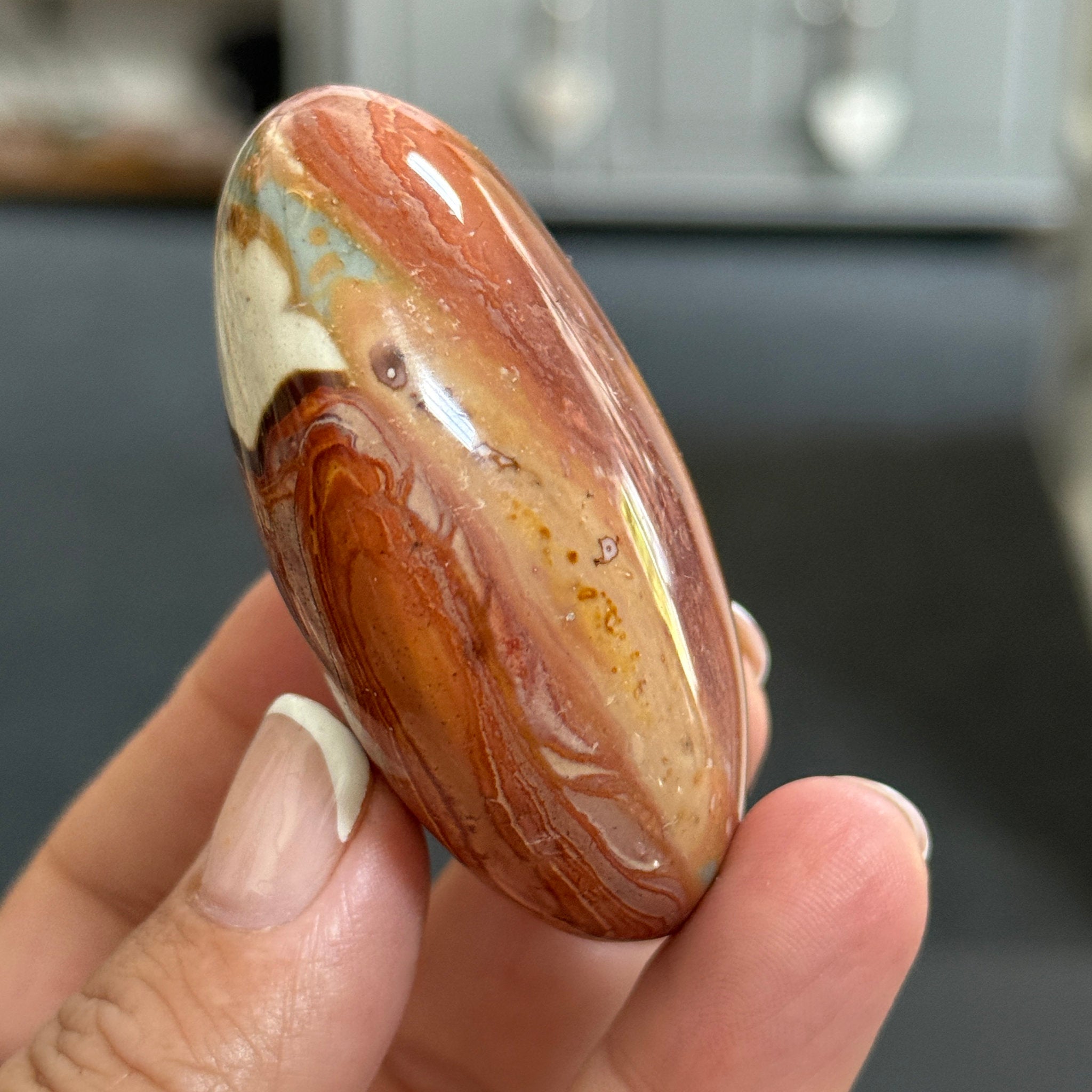 Polychrome Jasper Palmstone