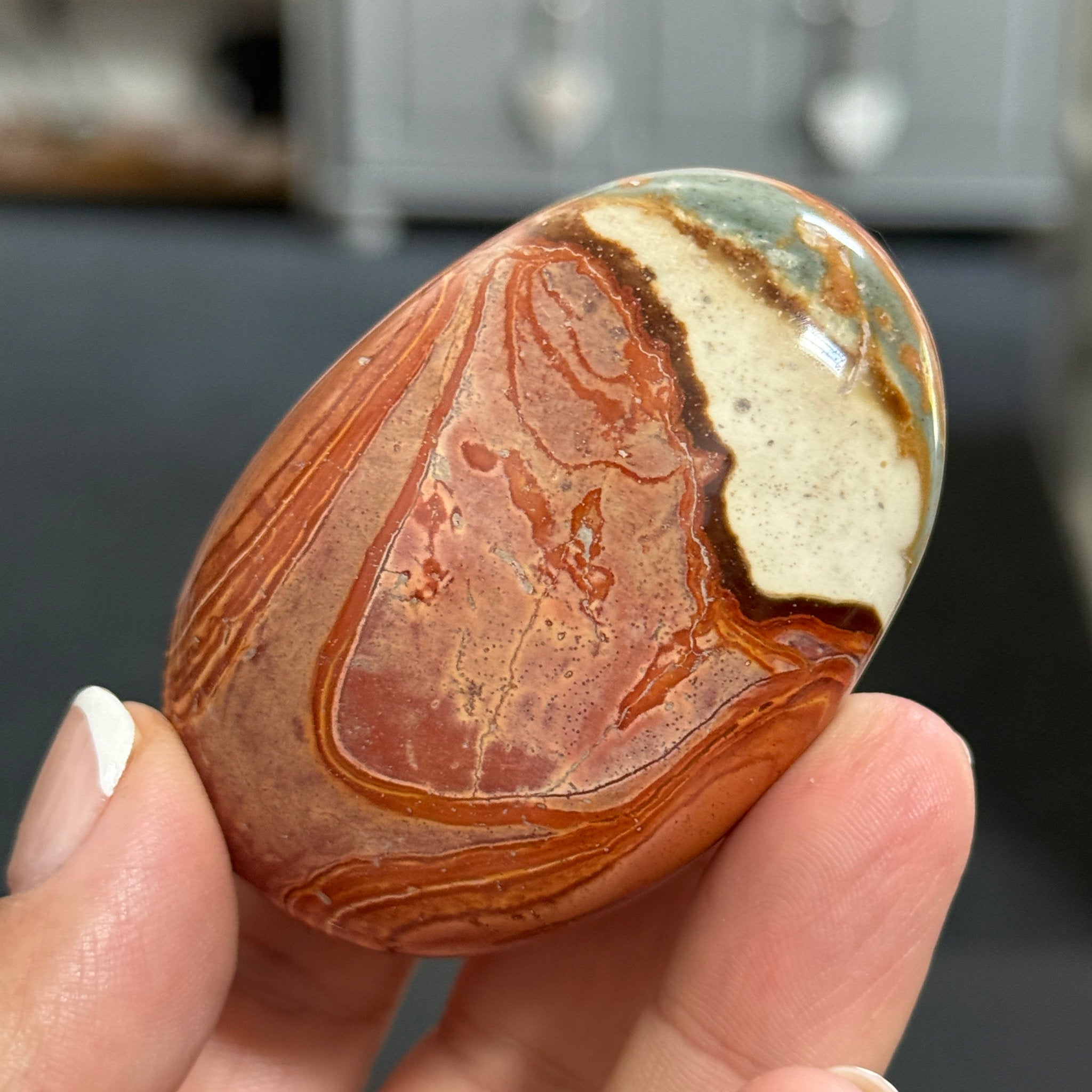 Polychrome Jasper Palmstone