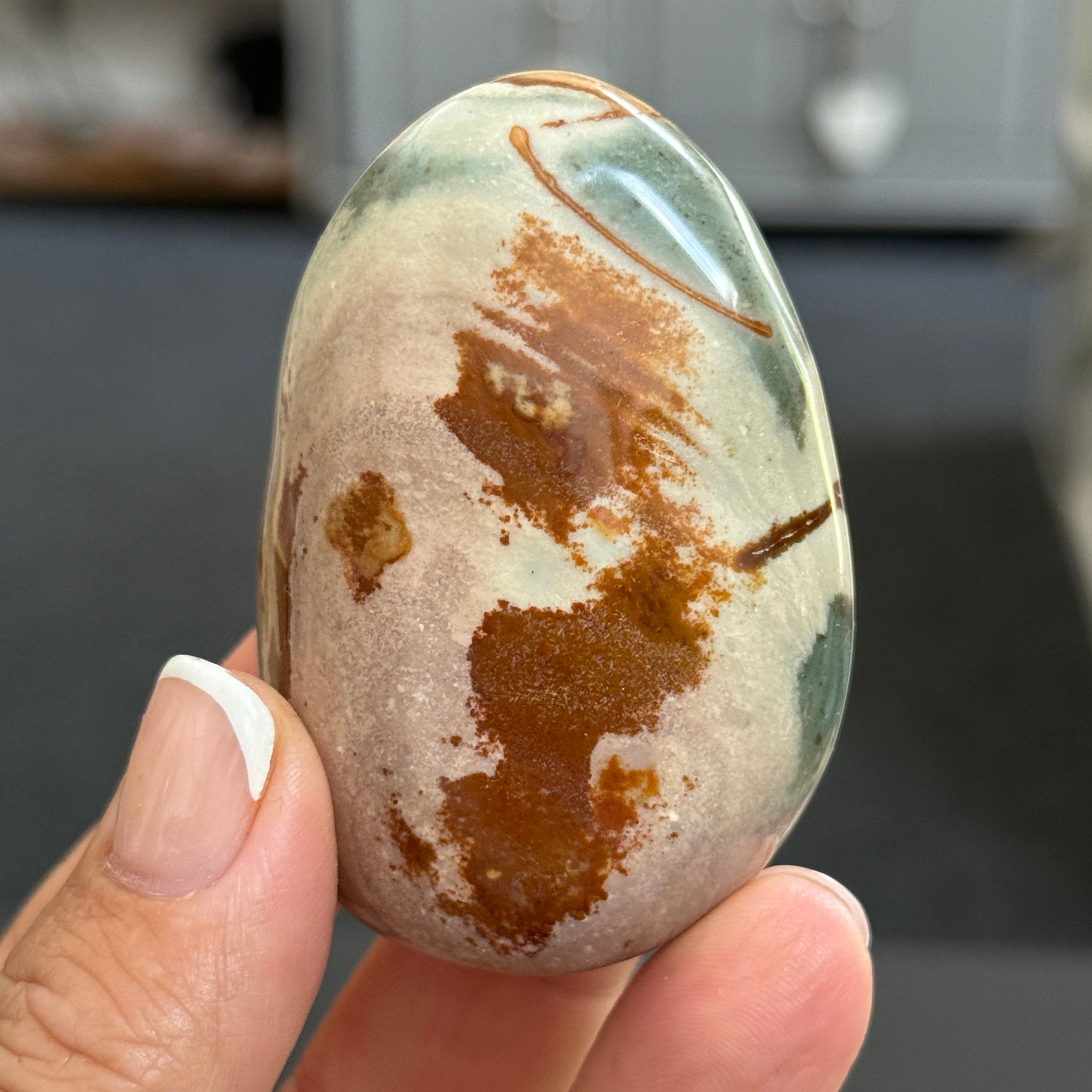 Polychrome Jasper Palmstone