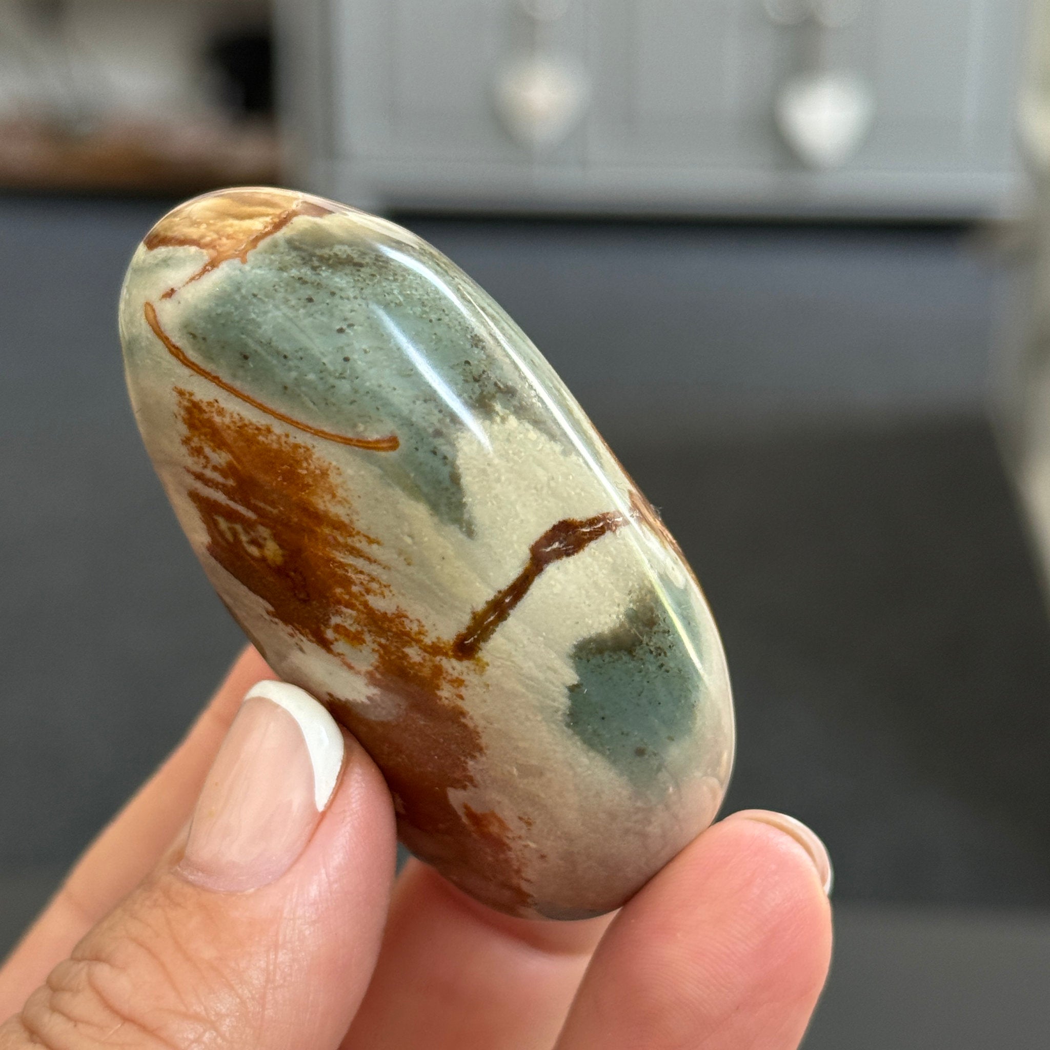 Polychrome Jasper Palmstone