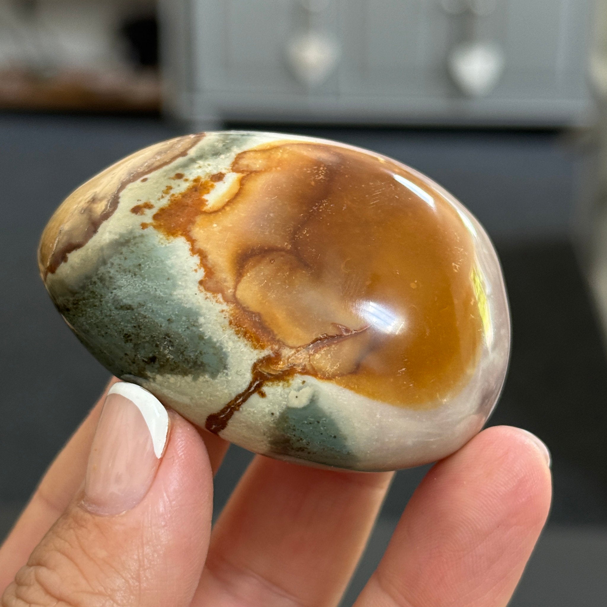 Polychrome Jasper Palmstone