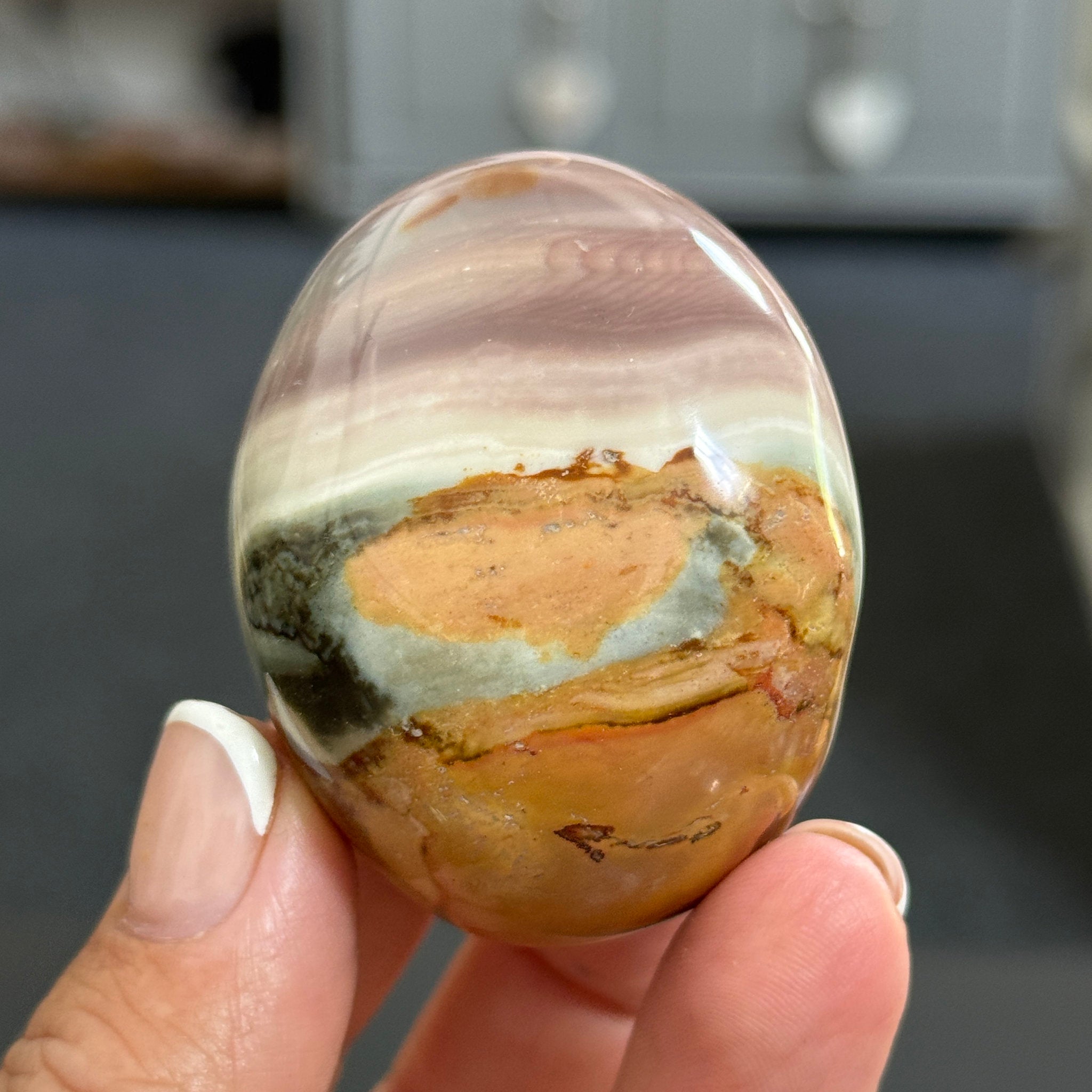 Polychrome Jasper Palmstone