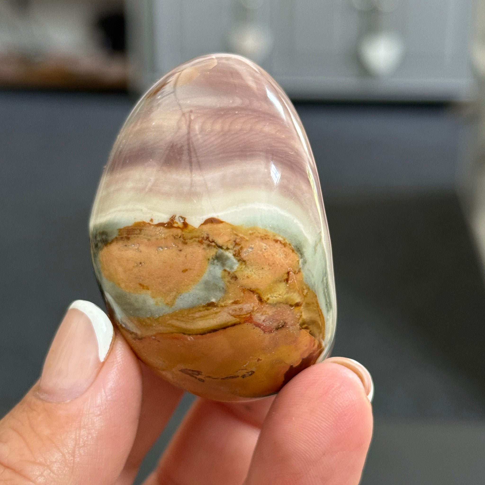 Polychrome Jasper Palmstone