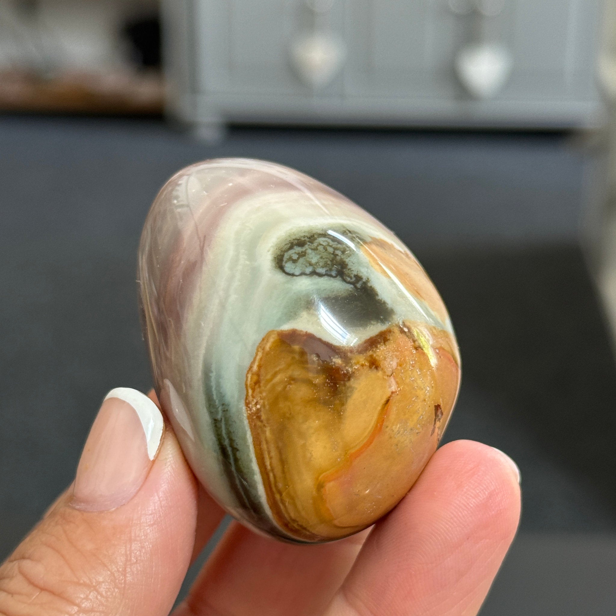 Polychrome Jasper Palmstone