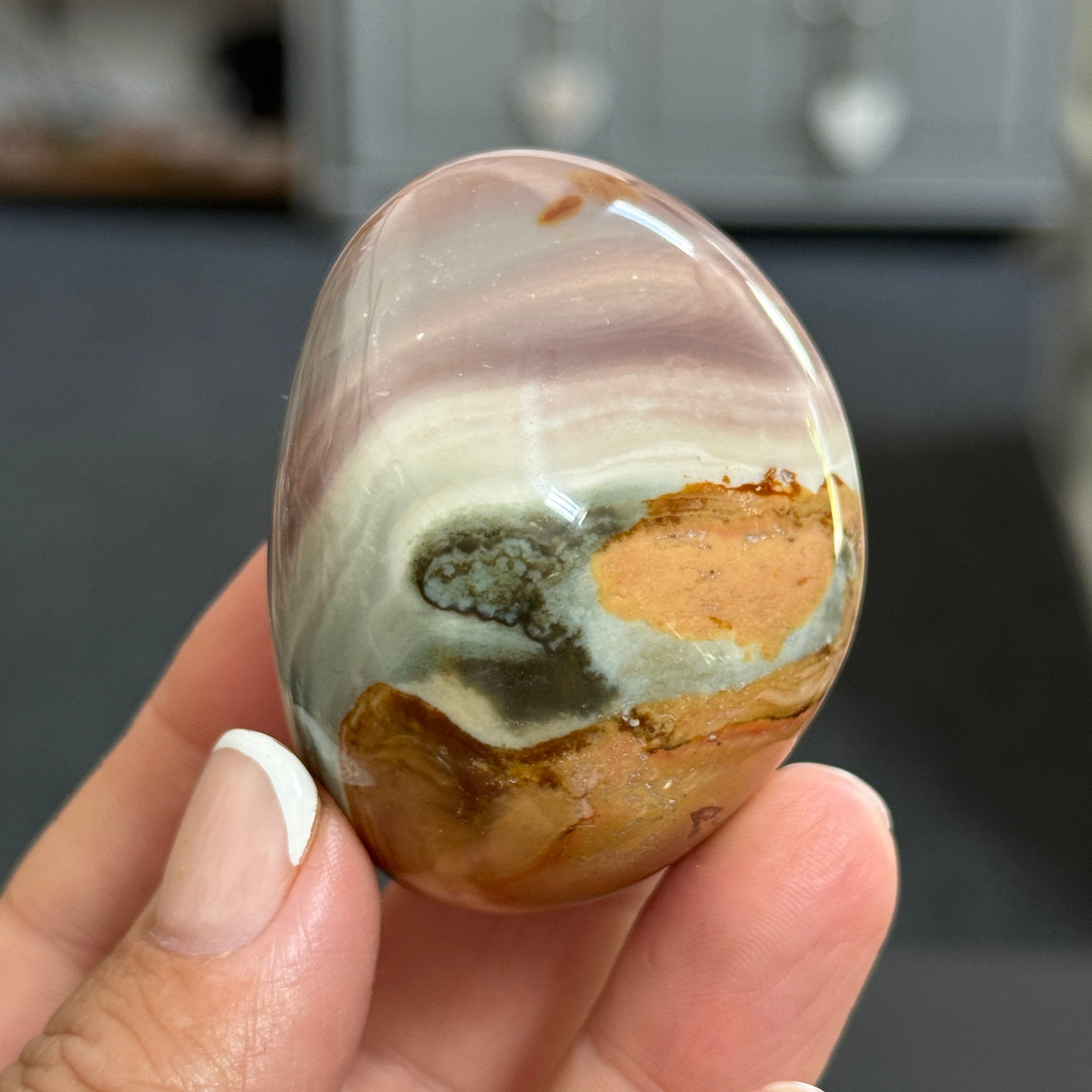 Polychrome Jasper Palmstone