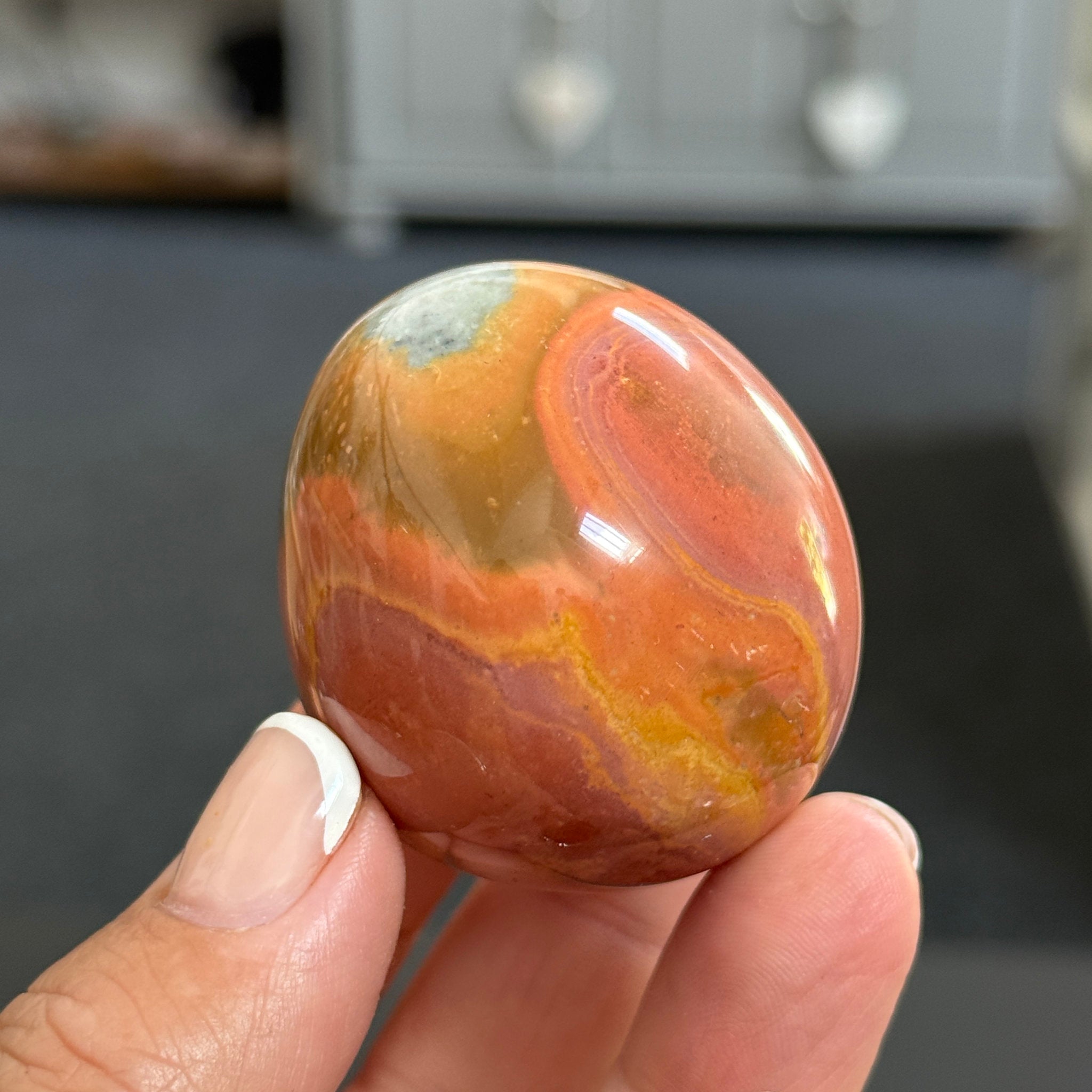Polychrome Jasper Palmstone
