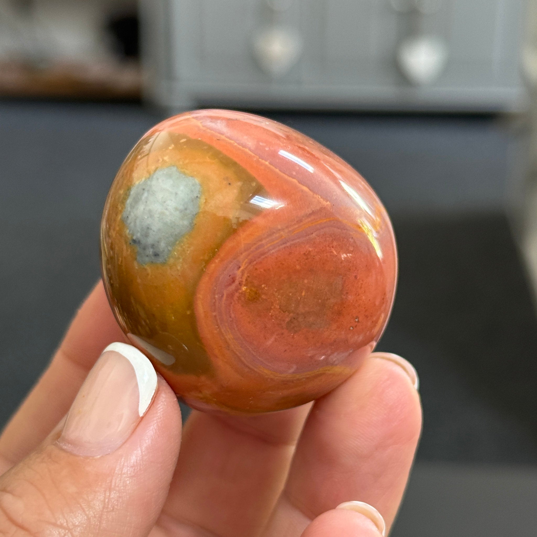 Polychrome Jasper Palmstone