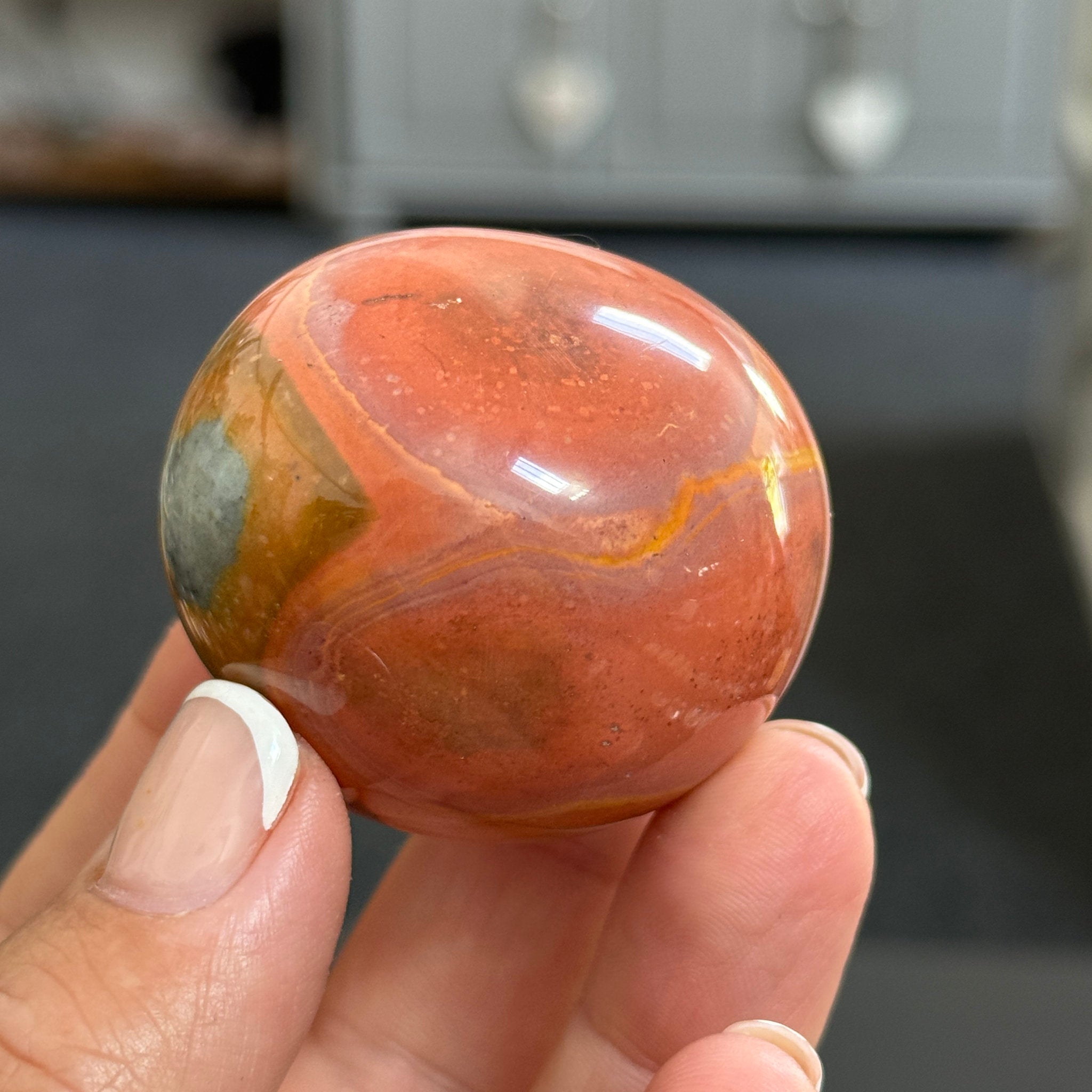 Polychrome Jasper Palmstone