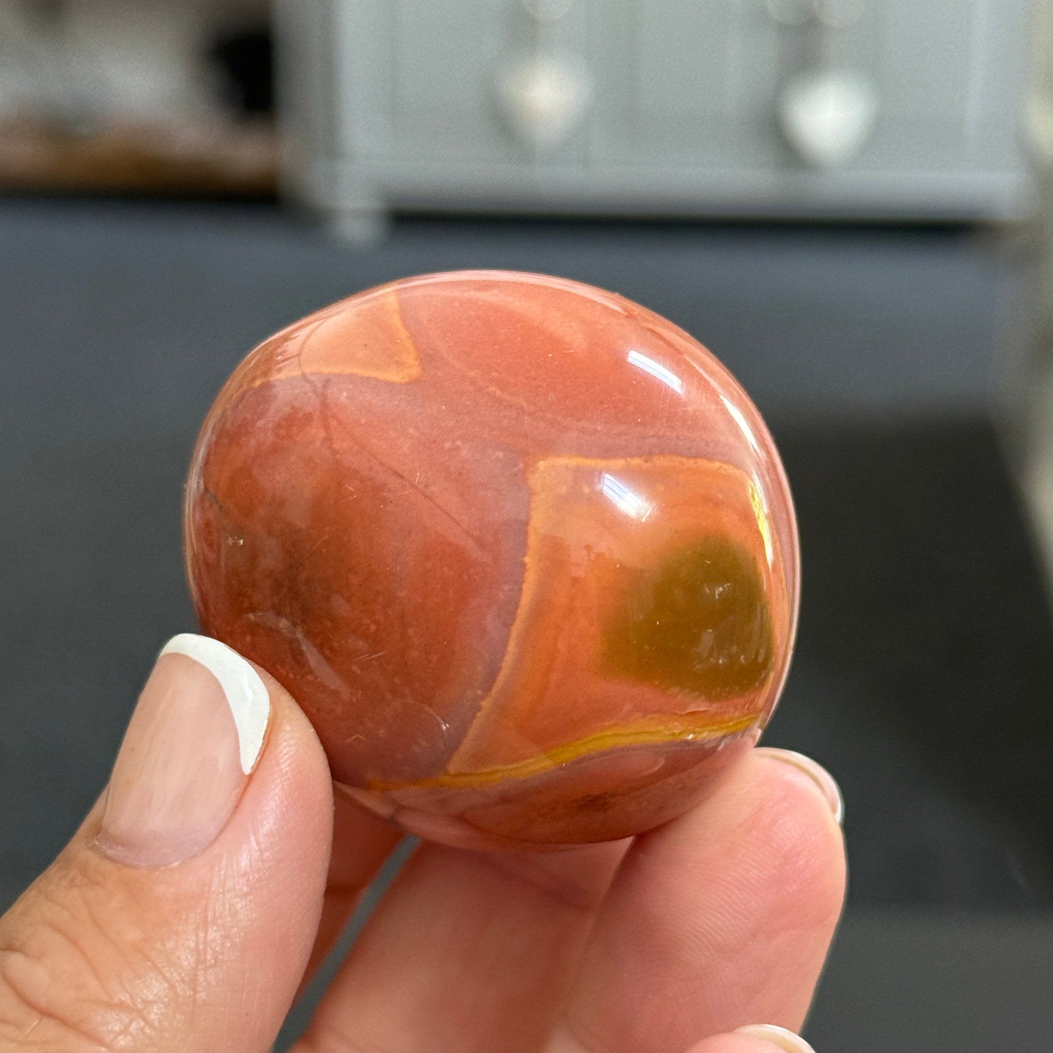 Polychrome Jasper Palmstone