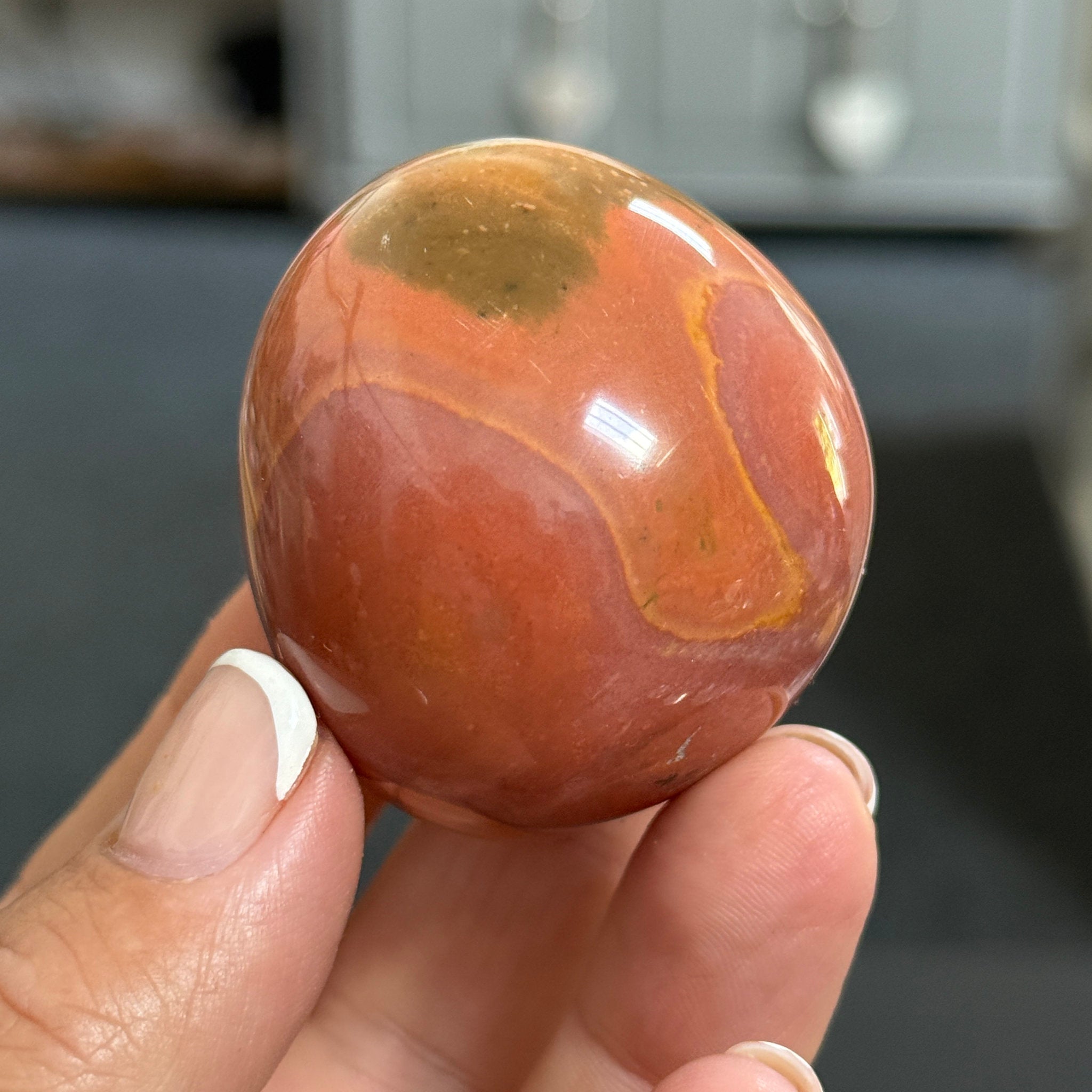 Polychrome Jasper Palmstone