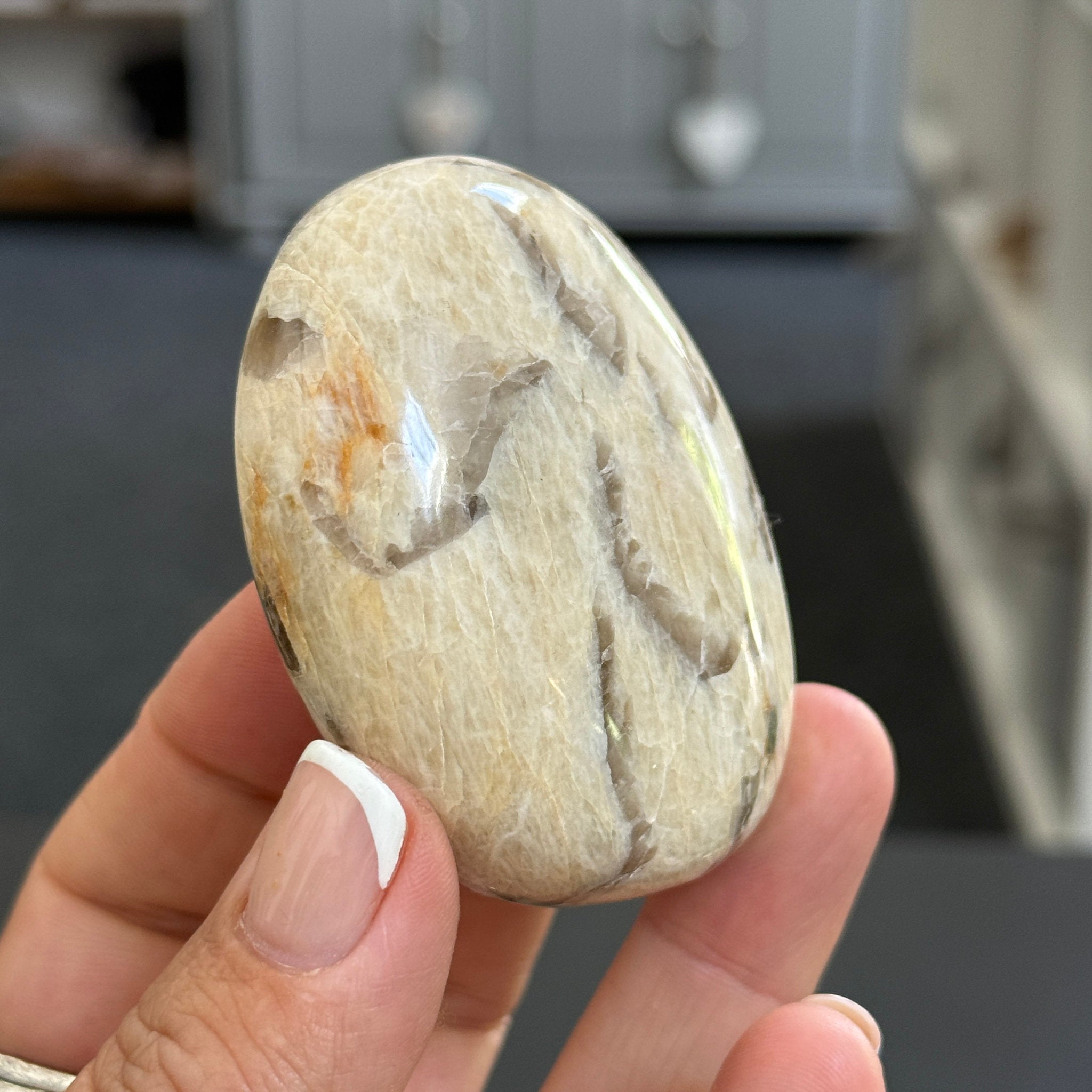 Zebradorite - Graphic Feldspar Palmstone