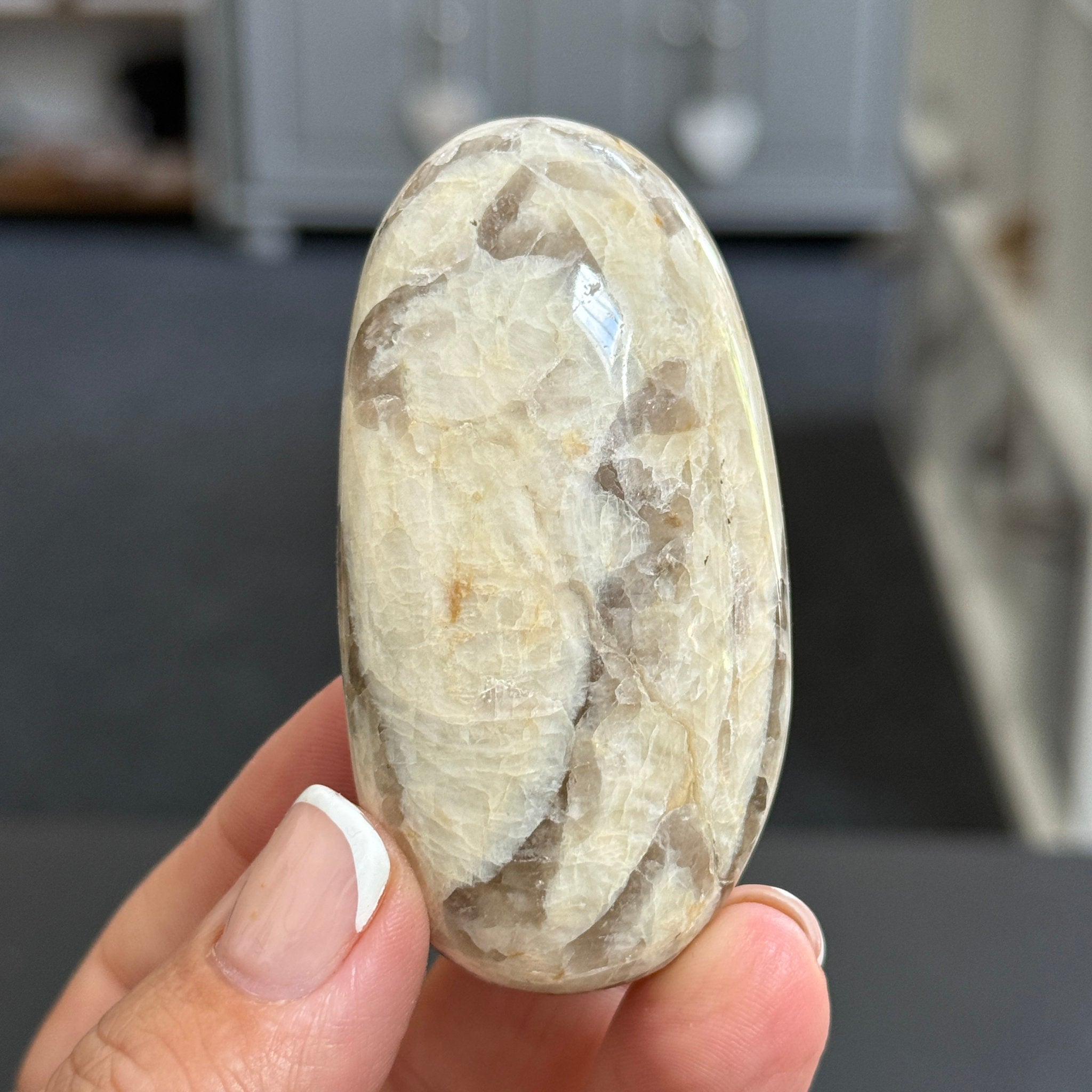 Zebradorite - Graphic Feldspar Palmstone