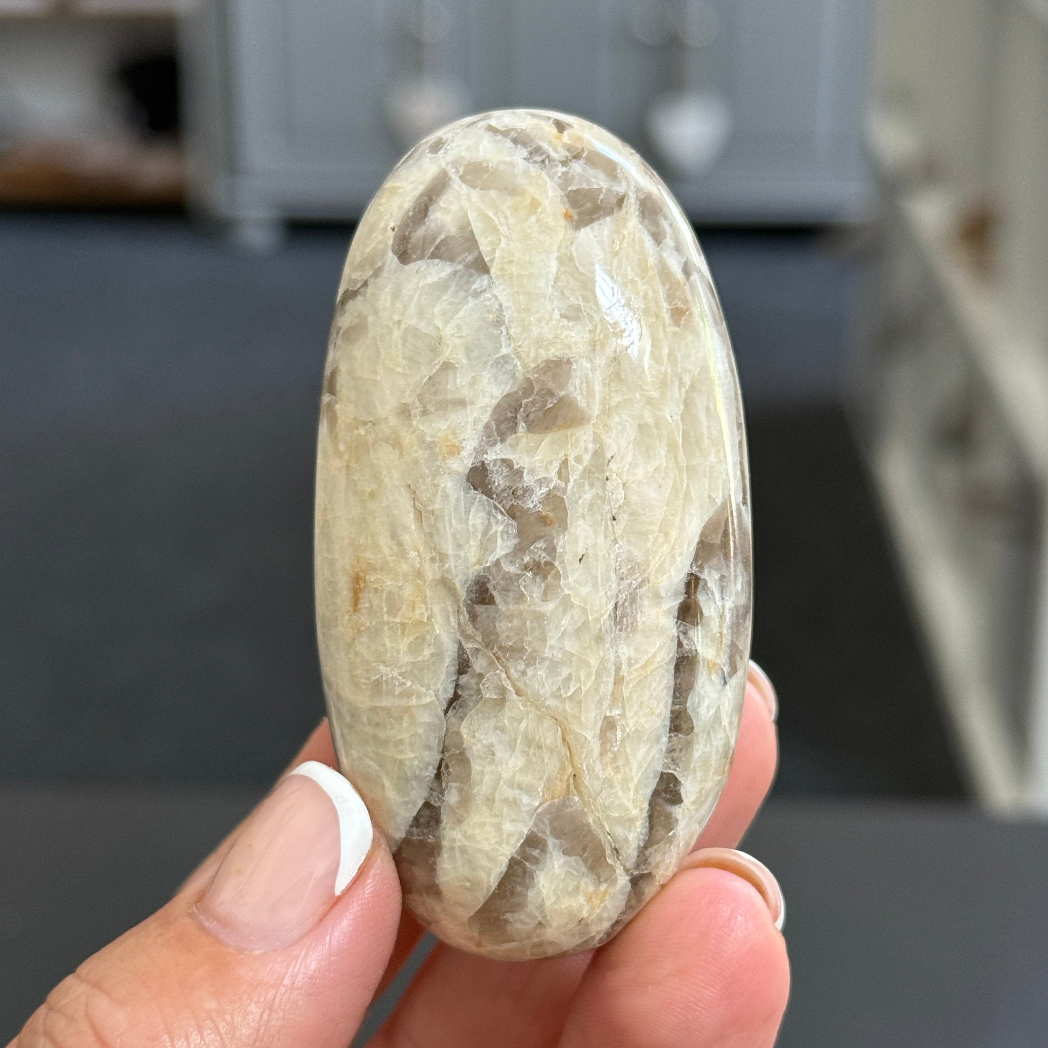Zebradorite - Graphic Feldspar Palmstone