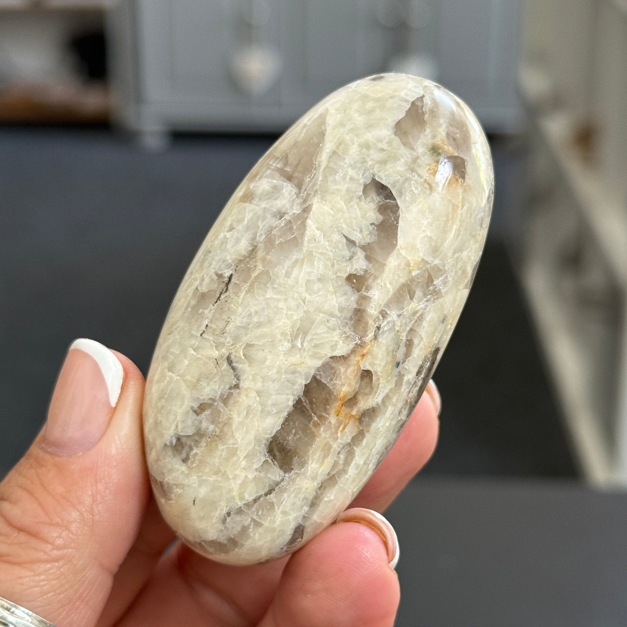 Zebradorite - Graphic Feldspar Palmstone