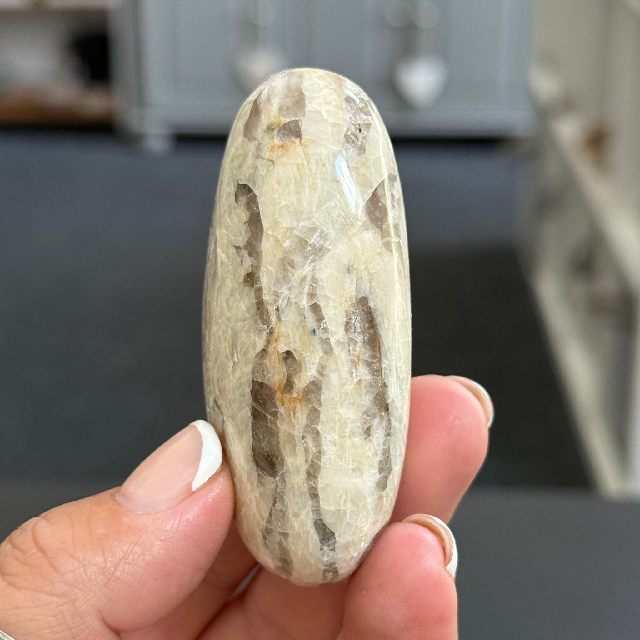 Zebradorite - Graphic Feldspar Palmstone