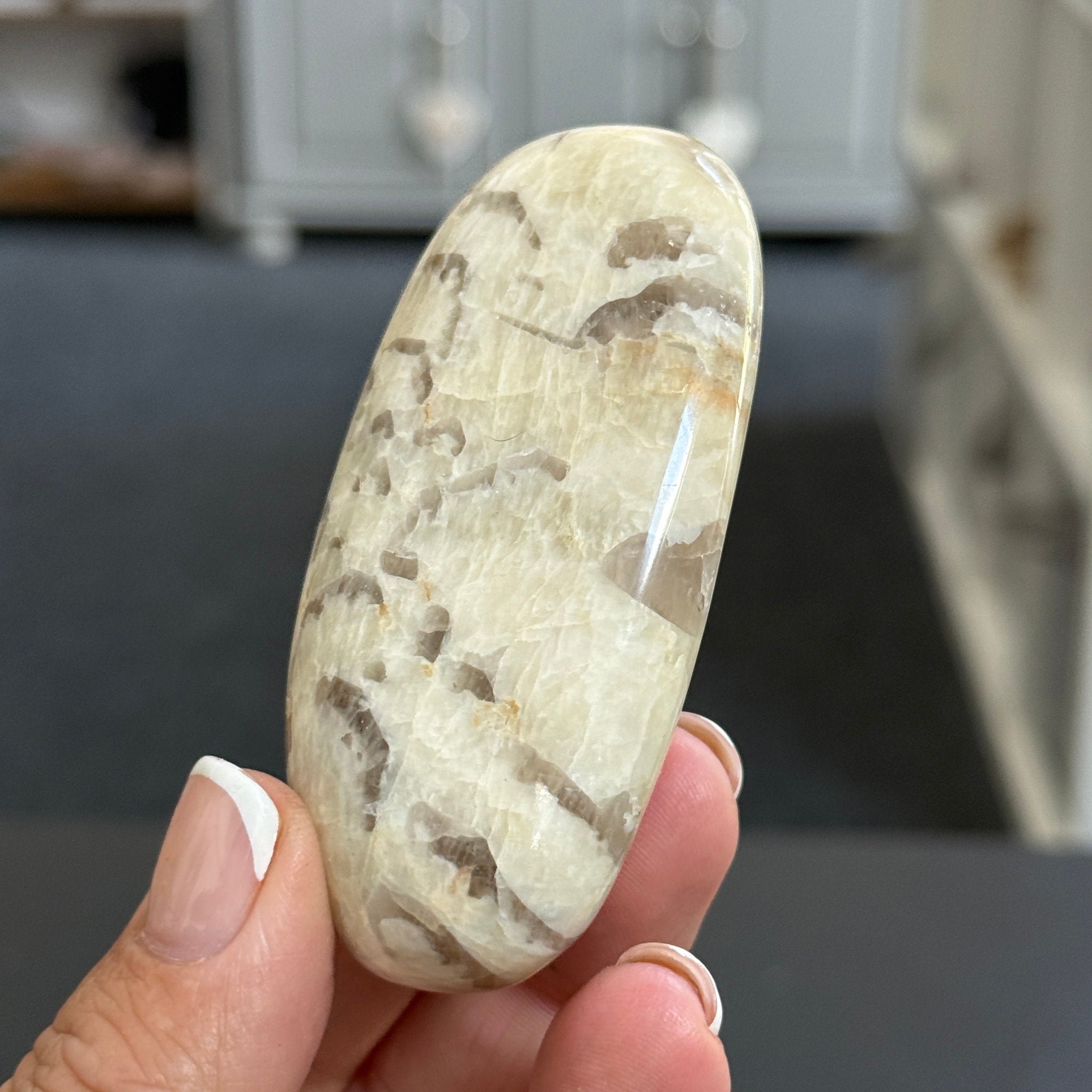 Zebradorite - Graphic Feldspar Palmstone