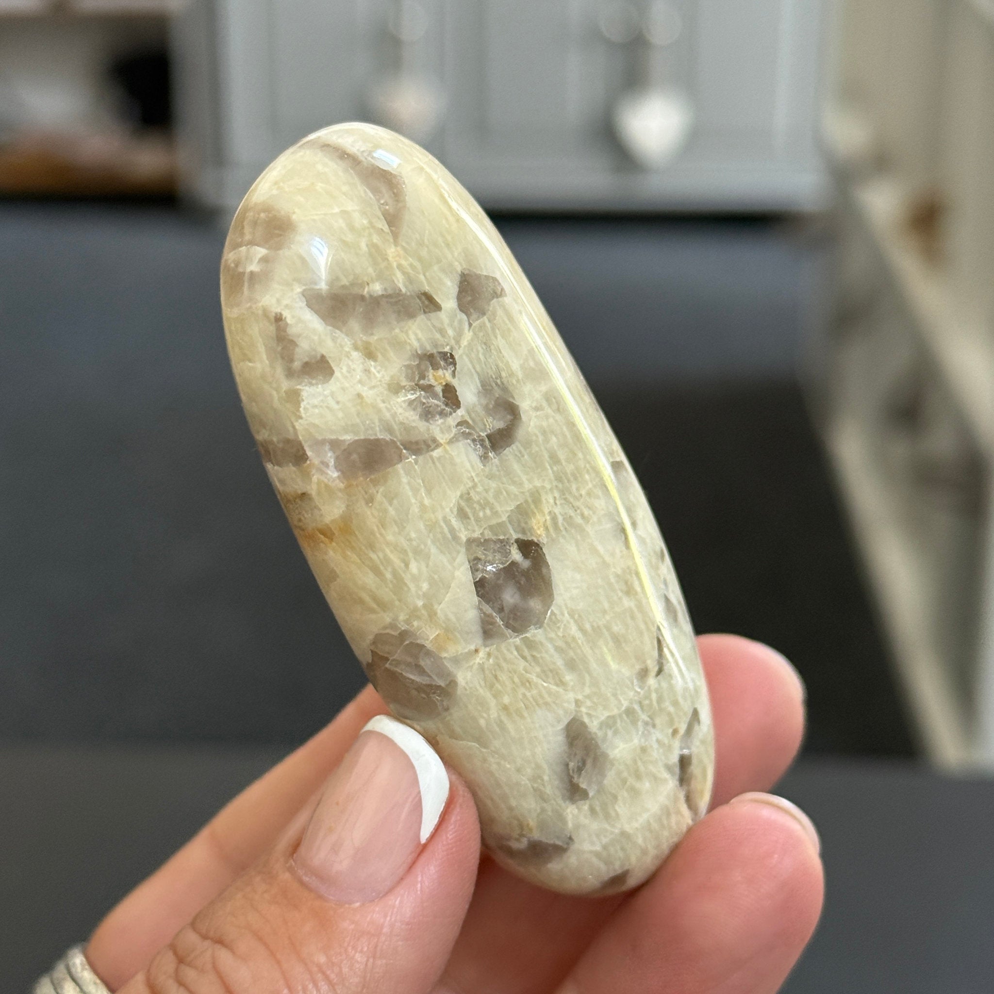 Zebradorite - Graphic Feldspar Palmstone