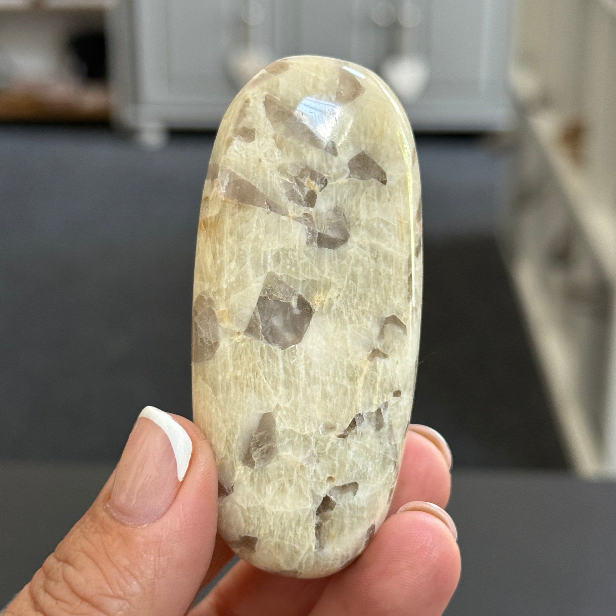 Zebradorite - Graphic Feldspar Palmstone