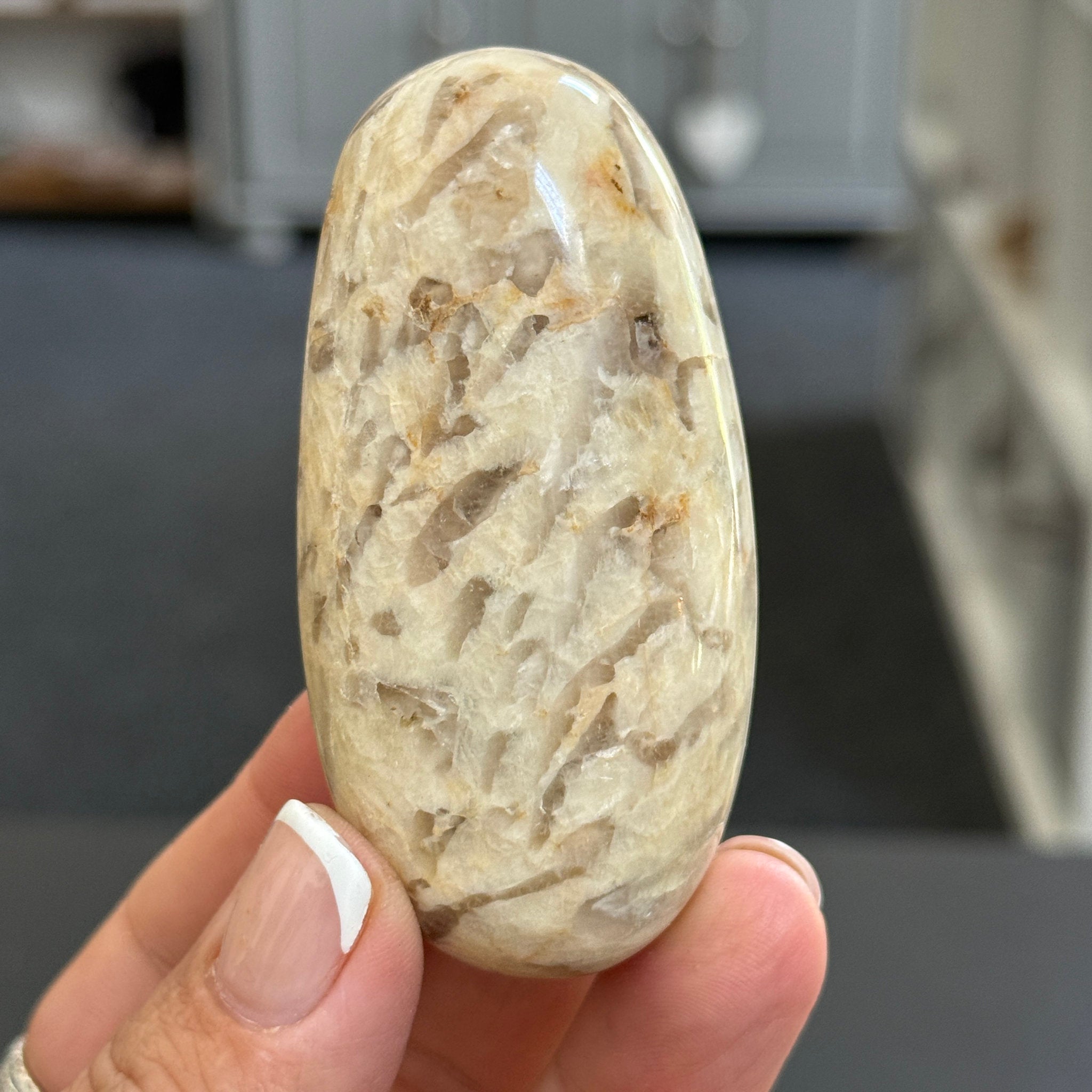 Zebradorite - Graphic Feldspar Palmstone