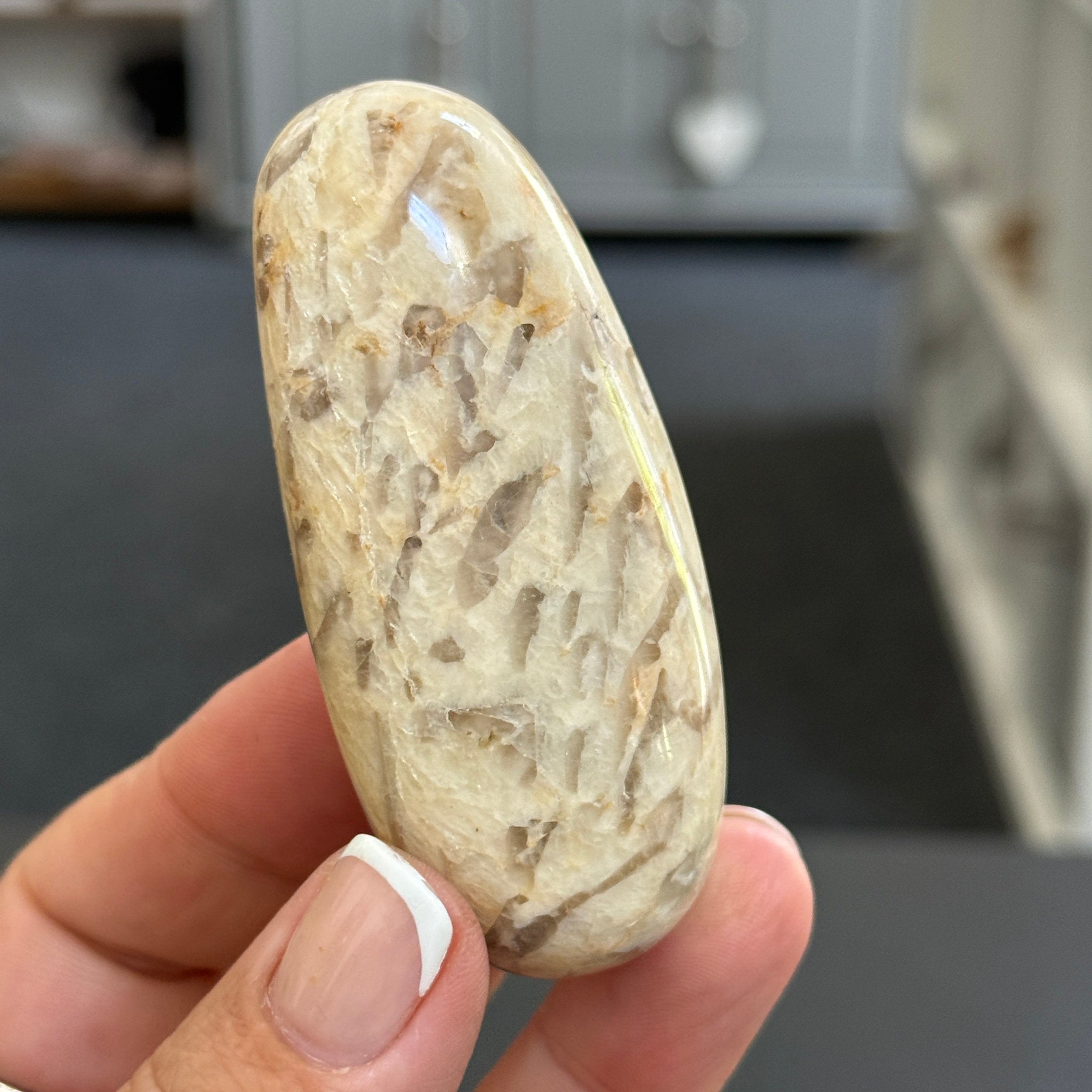 Zebradorite - Graphic Feldspar Palmstone